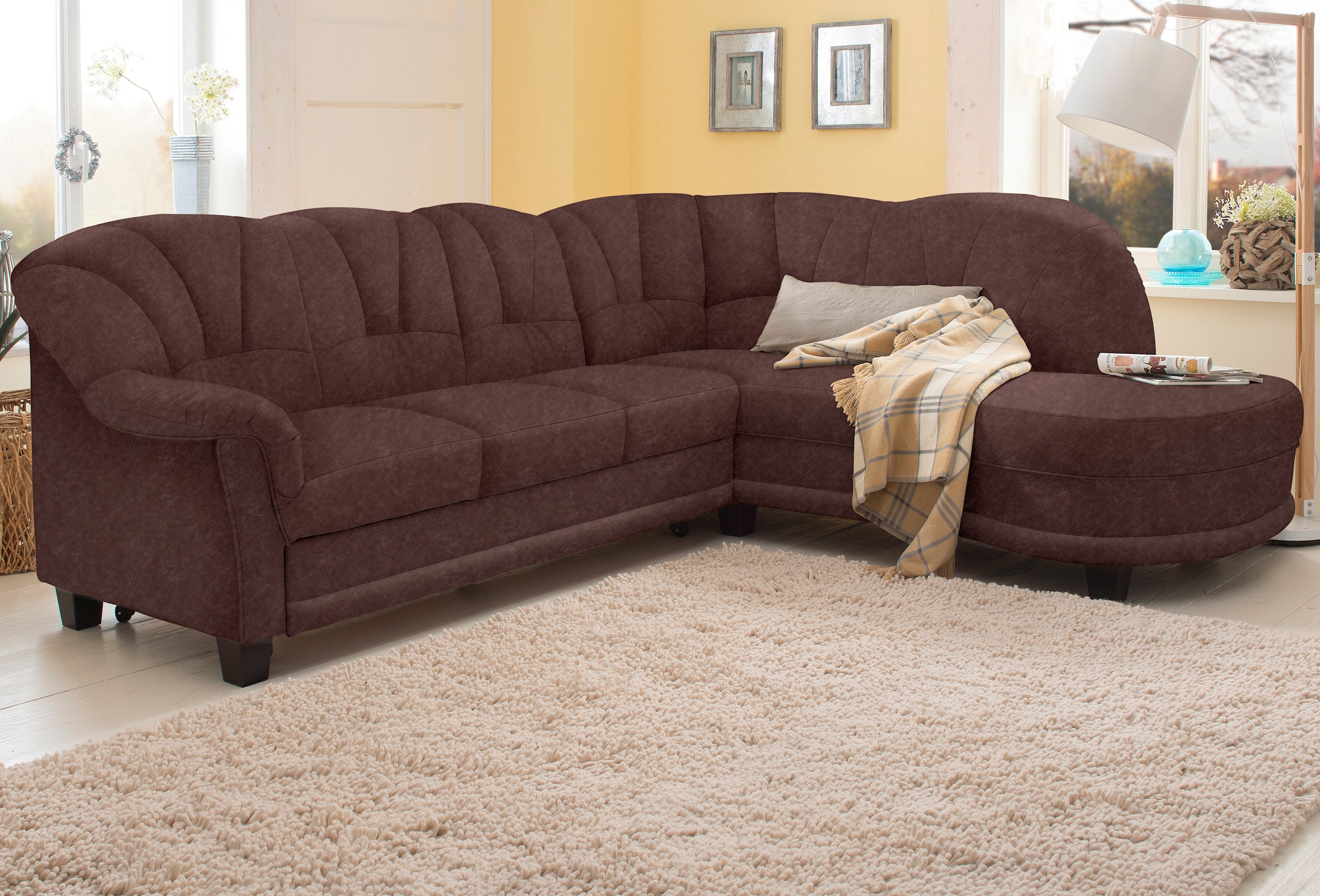 Home affaire Ecksofa »Camelita, Landhaus Sofa, 2 Varianten: Recamiere- oder günstig online kaufen