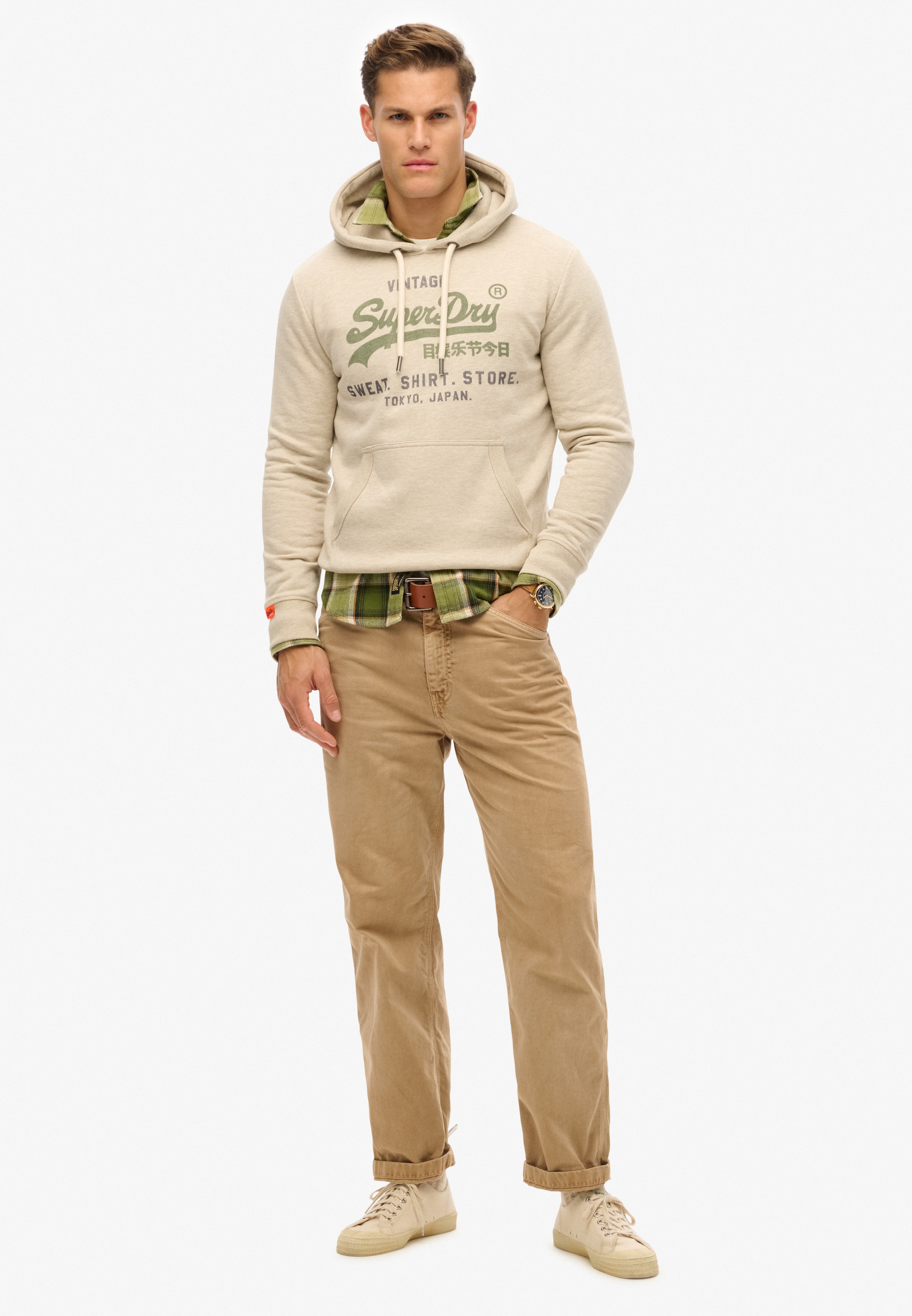 Superdry Kapuzensweatshirt »SD-VL HERITAGE RELAXED HOOD«
