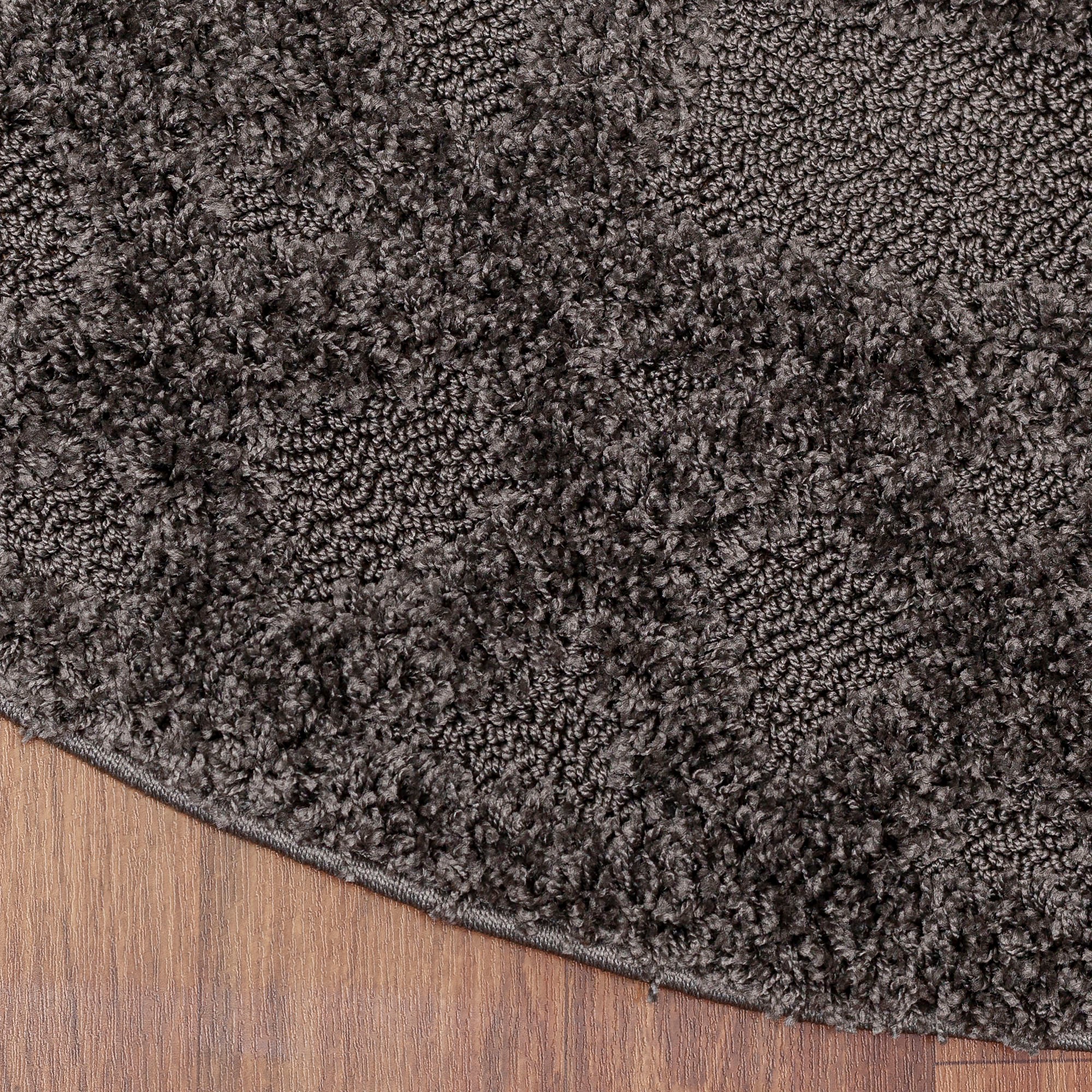 Sanat Hochflor-Teppich »Luxus 3506«, rund, 30 mm Höhe, robuster Langflor, weich, Wohnzimmer, Schlafzimmer