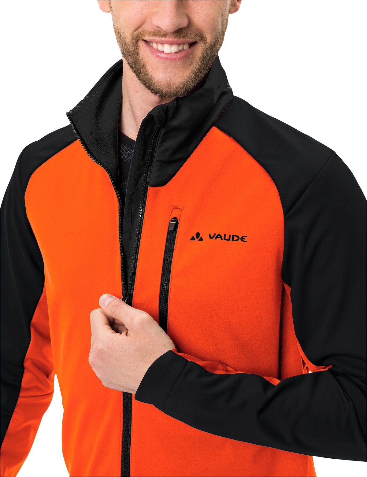 VAUDE Funktionsjacke winddicht, wärmend, aus elastischem, schnelltrocknendem Polyester