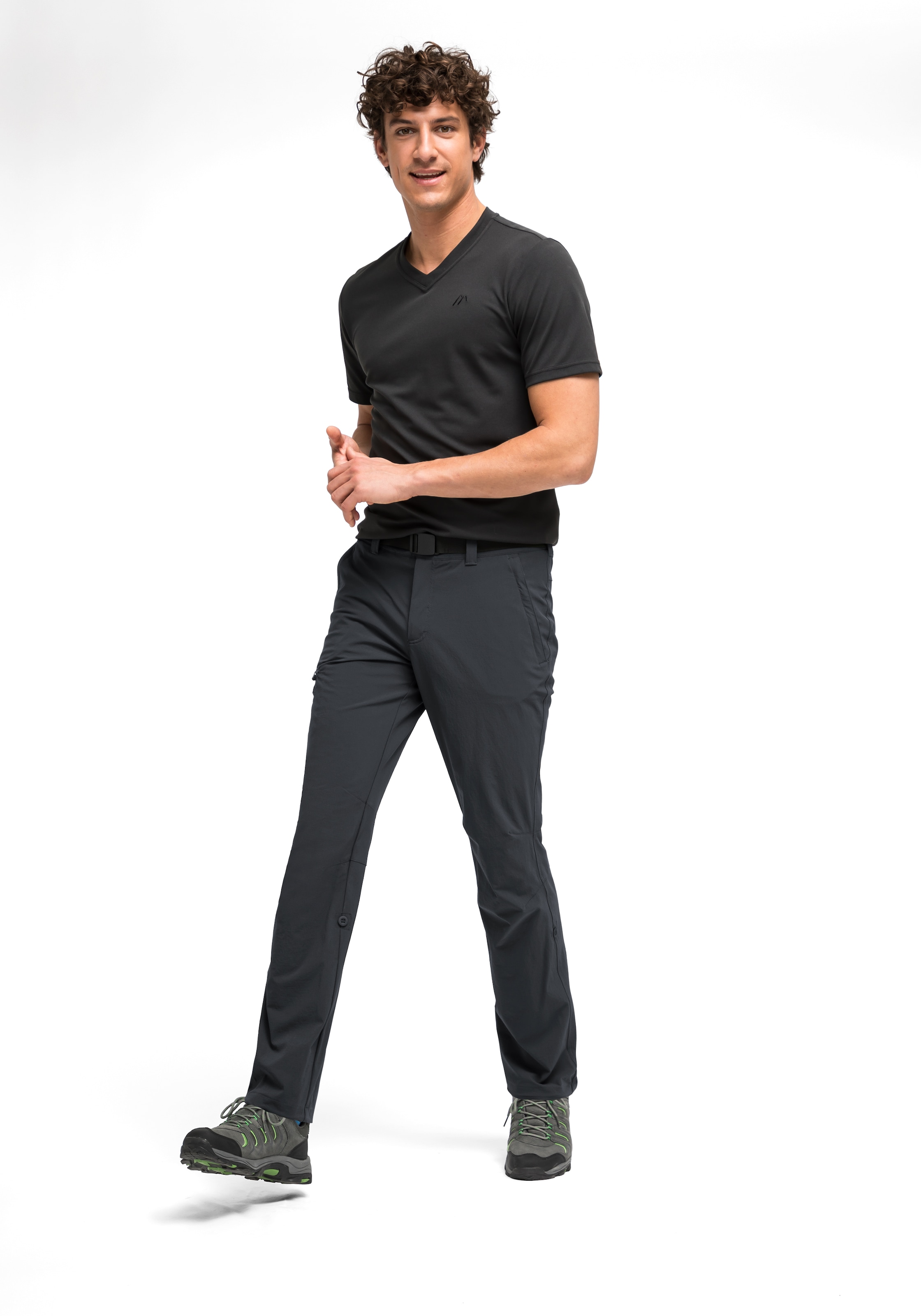 Maier Sports Funktionshose »Nil«  Herren Wanderhose, atmungsaktive Outdoor-Hose mit Roll up Funktion