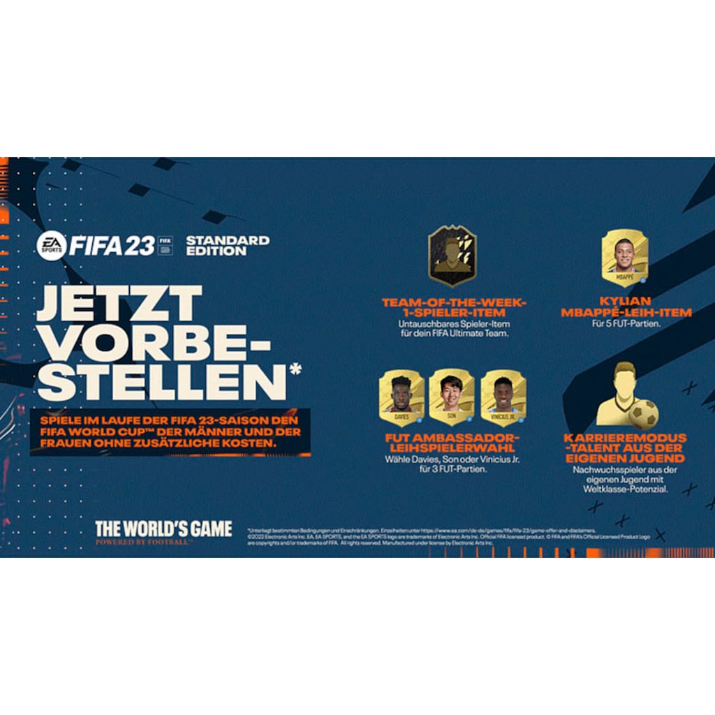 Electronic Arts Spielesoftware »Fifa 23 + Steelbook«, PlayStation 4