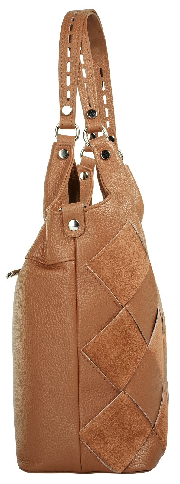 Samantha Look Shopper, echt Leder, Made in Italy