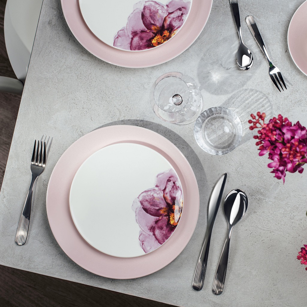Villeroy & Boch Besteck-Set »Tafelbesteck Rose Garden 24er Set silber« günstig online kaufen