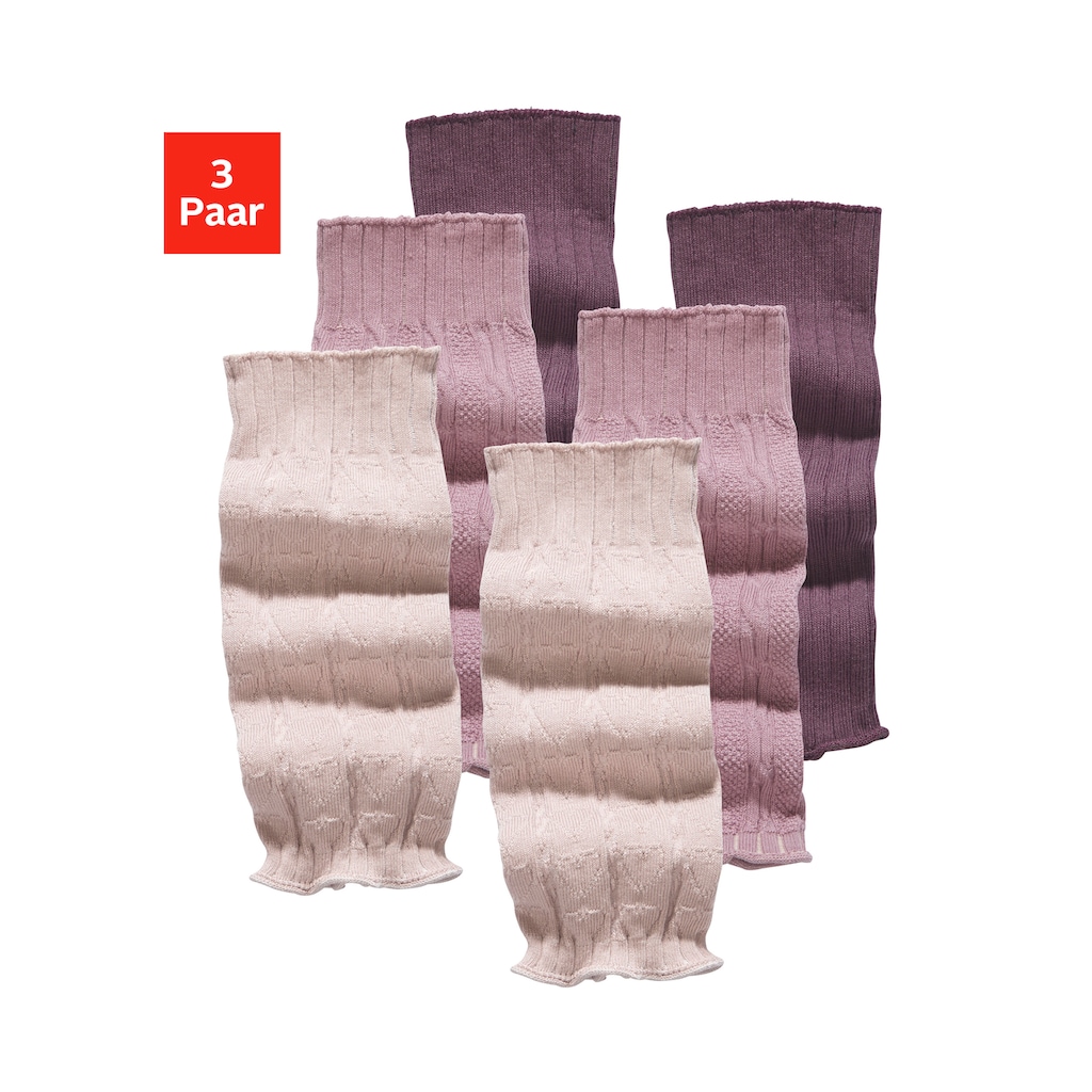 Lavana Stulpensocken, (Set, 3 Paar)