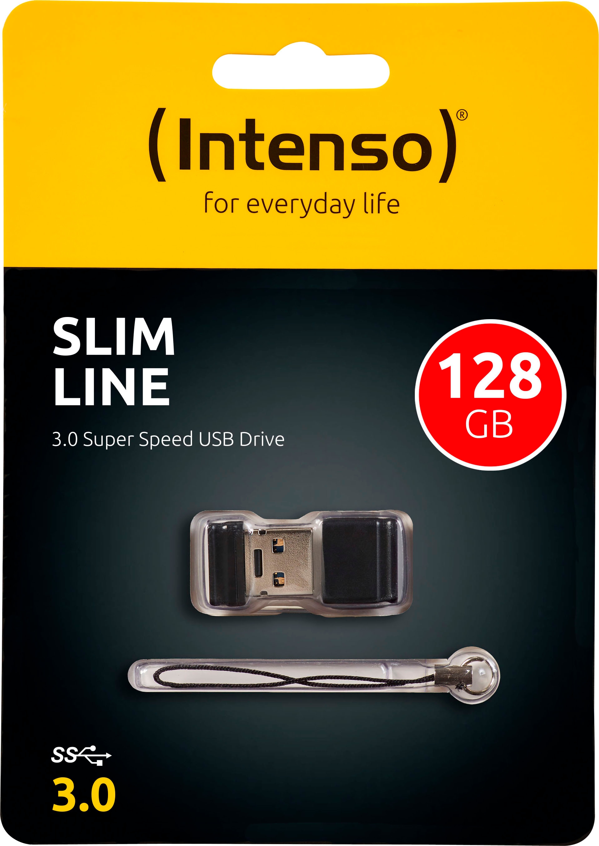 Intenso USB-Stick »Slim Line«, (Lesegeschwindigkeit 35 MB/s)