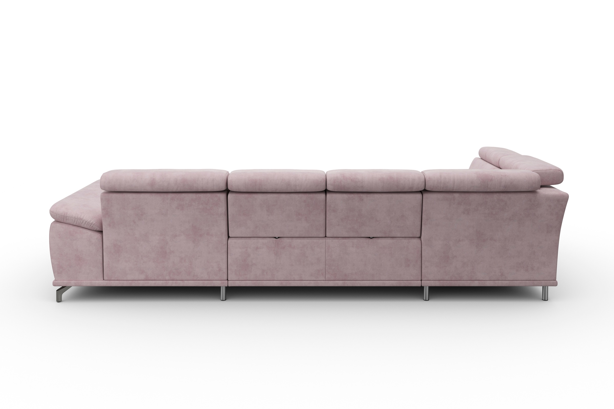 sit&more Wohnlandschaft »Cabrio U-Form, mit Sitztiefenverstellung, Arm- und Kopfteilverstellung«, 3 Nierenkissen, Federkern, optional Bettfunktion und Stauraum