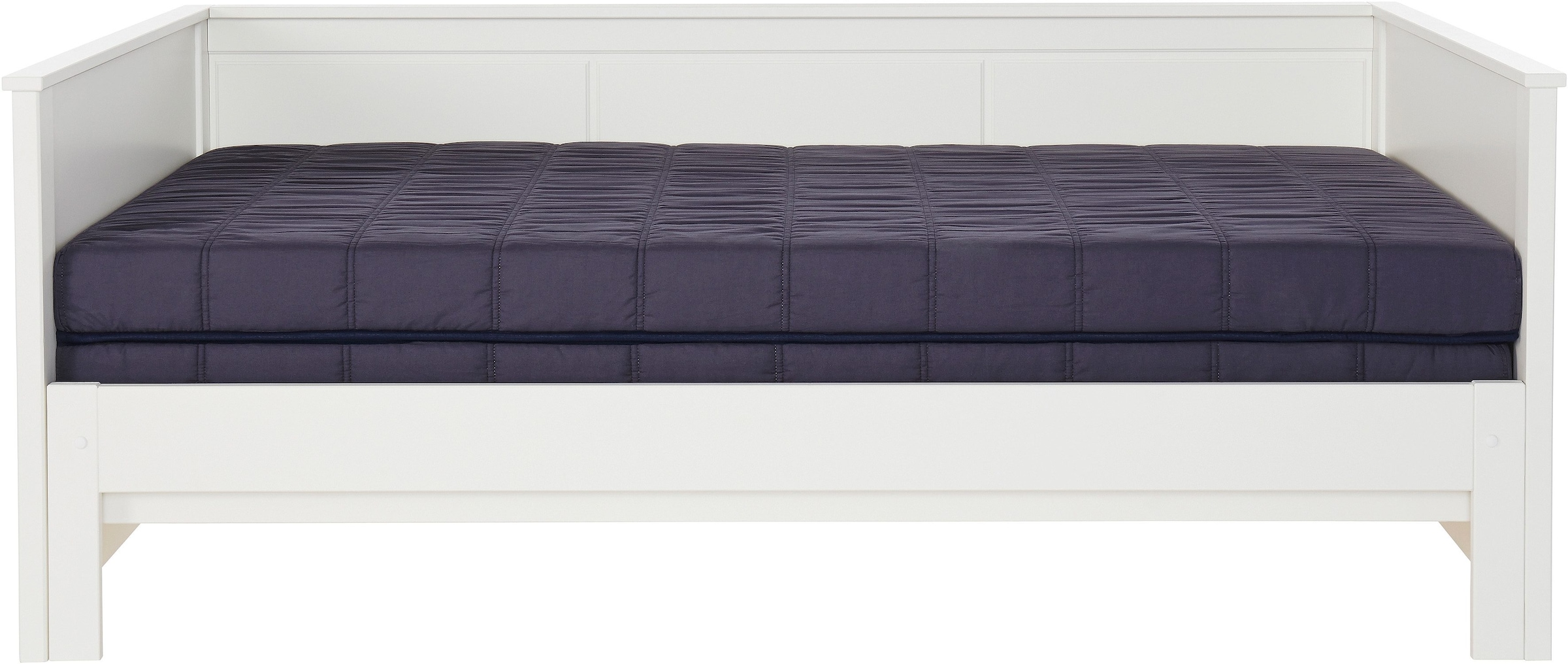 8. Bild von Lüttenhütt Funktionsbett »" ERIK " TOPSELLER! Daybed, Kinderbett, Massivholz (Kiefer)«, (stilvolle Kassetten - Fräsung), 2. Schlafplatz ausziehbar, moderner Landhausstil, Schublade optional