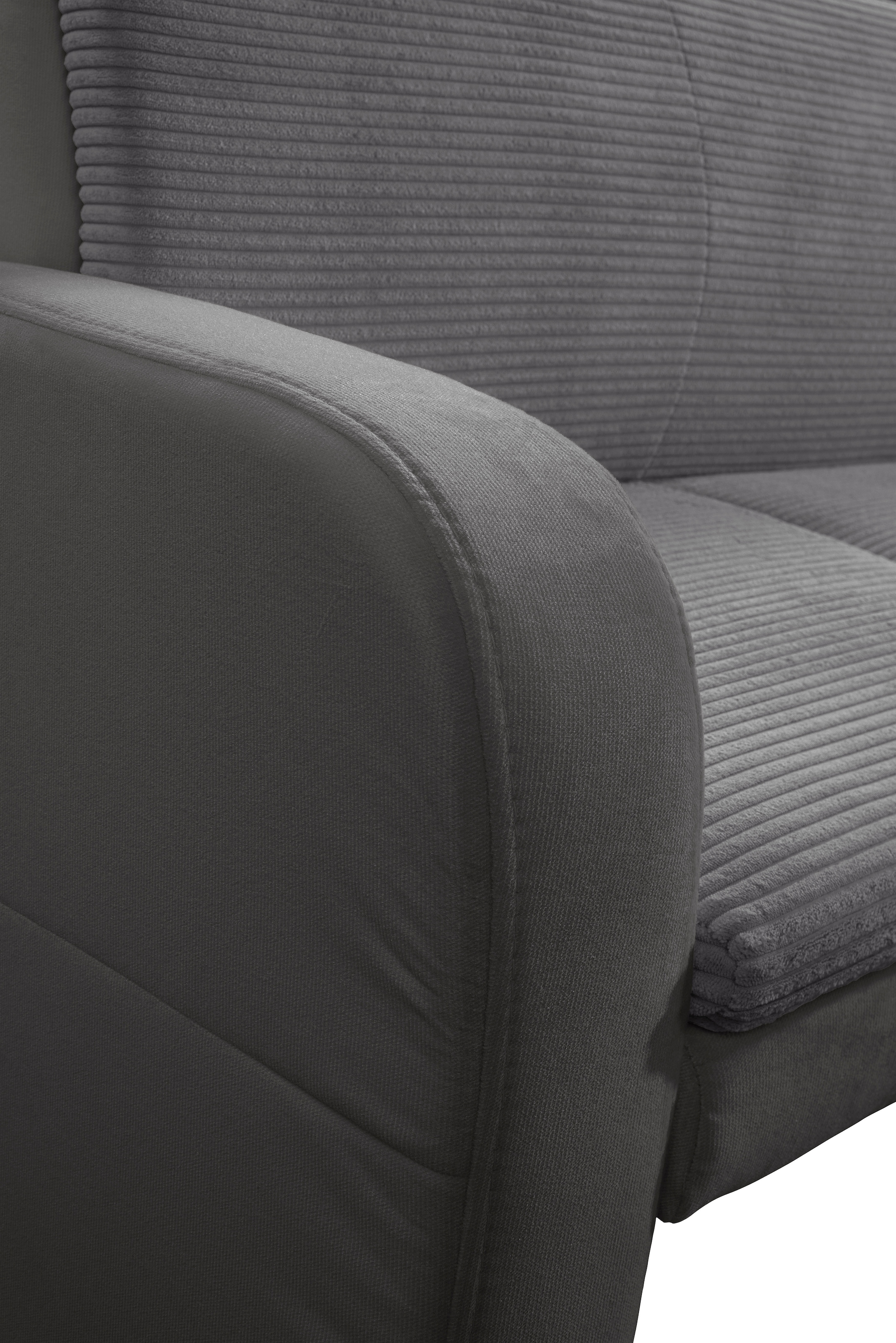 exxpo - sofa fashion Eckbank »Cortado, elegant und modern mit hohem Sitzkomfort« hohe Bodenfreiheit, schöne Detailverarbeitung