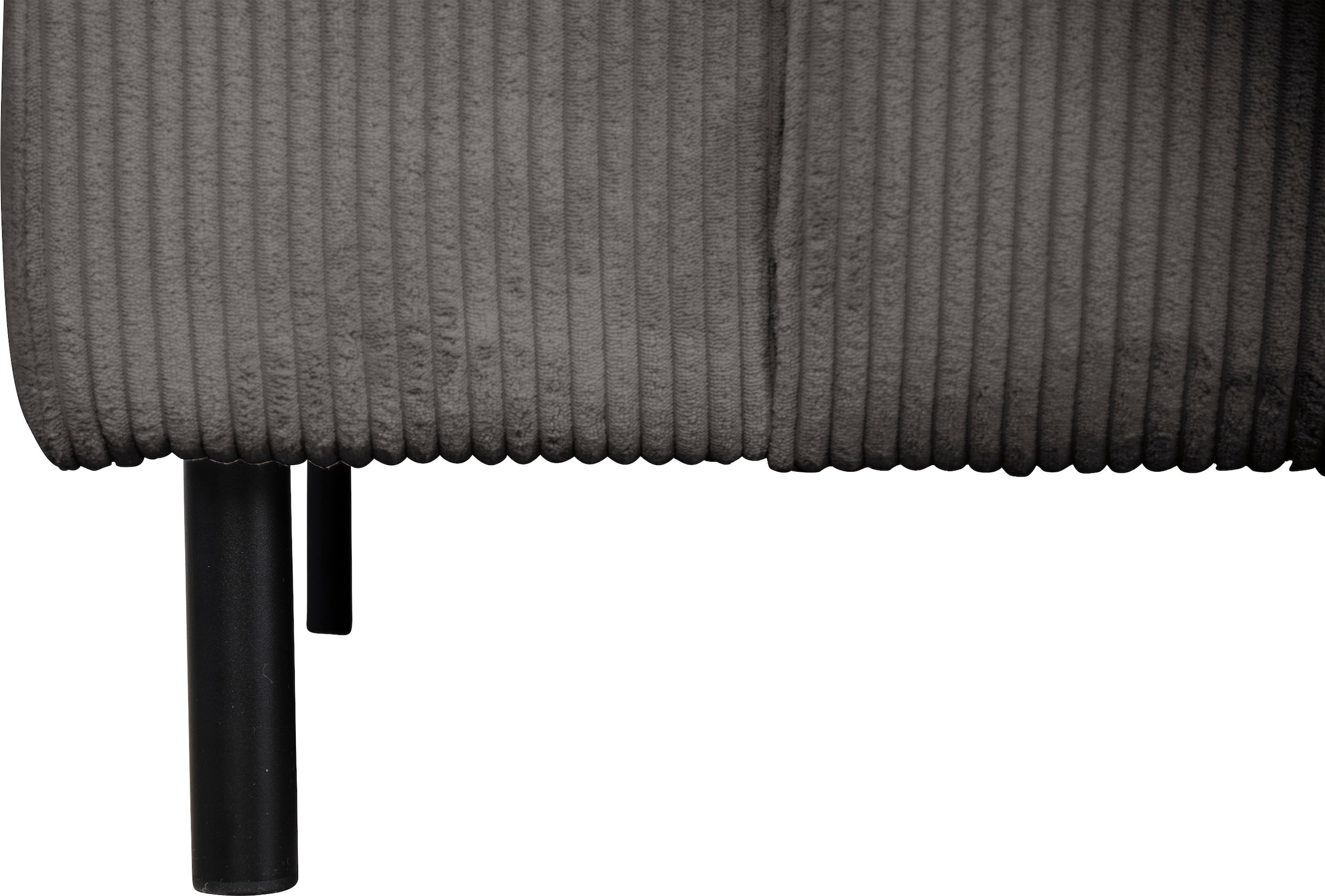 Home affaire Ecksofa »ARROS L-Form mit Wellenunterfederung, Maße B/T/H: 235/163/81 cm«, incl. Zierkissen, mit Recamiere rechts/links bestellbar, auch in Cord
