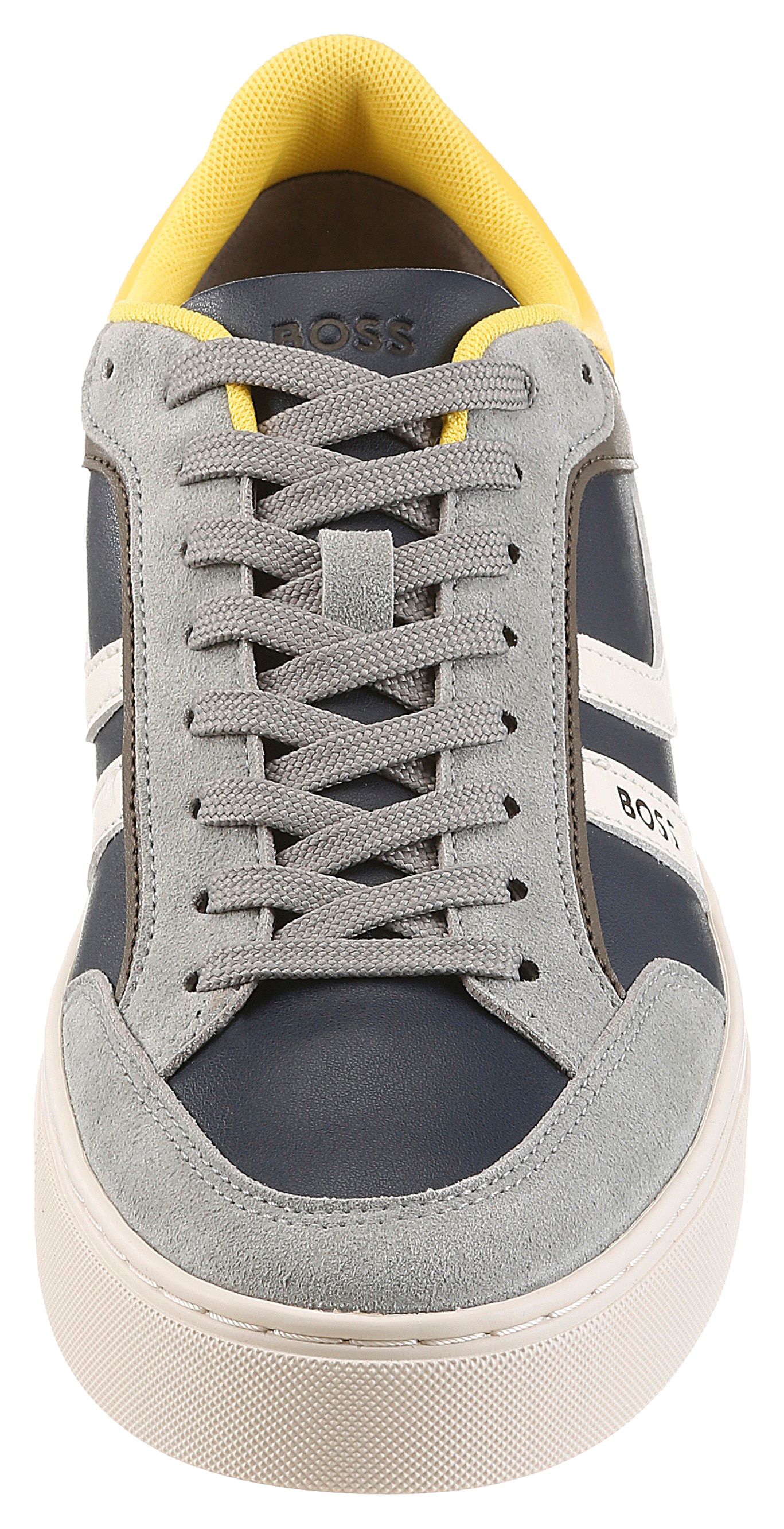 BOSS ORANGE Sneaker »Rhys_Tenn_pumi«  Freizeitschuh, Halbschuh, Schnürschuh mit farbigen Besätzen