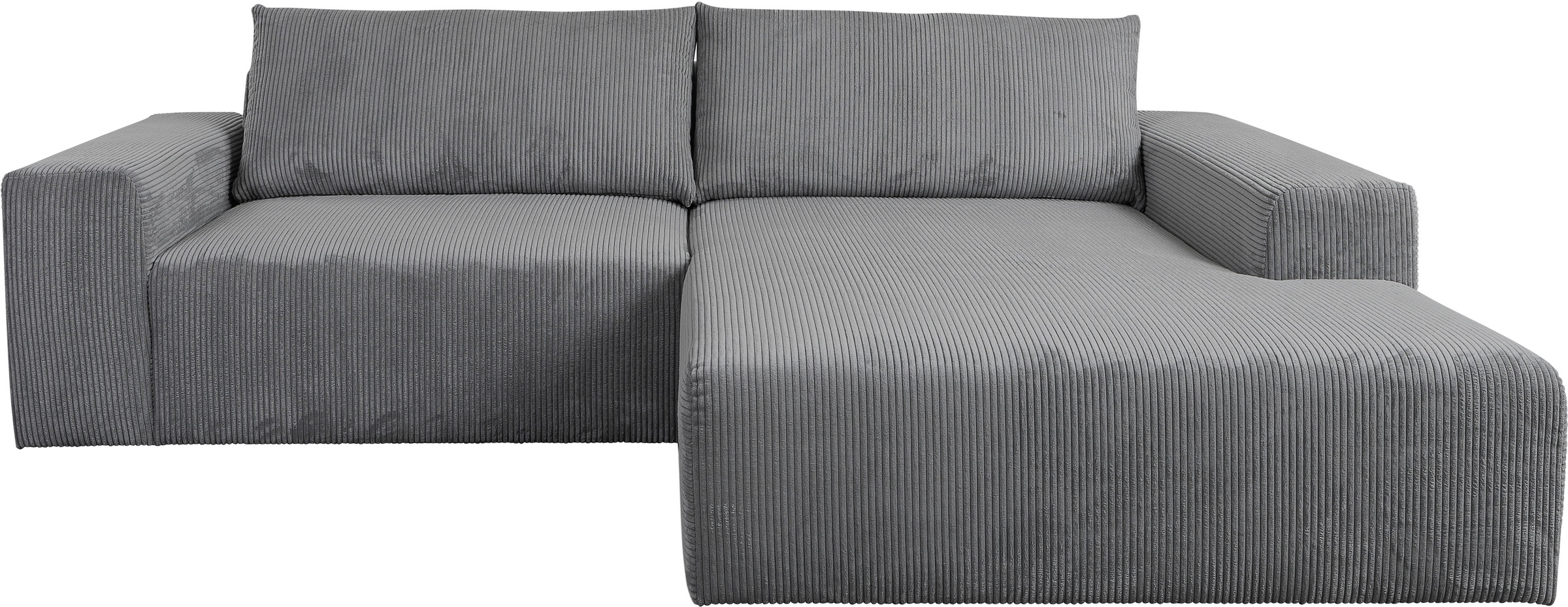 WERK2 Ecksofa »Rio, elegant & bequem, Breite 262 cm, L-Form« Puristisches D günstig online kaufen
