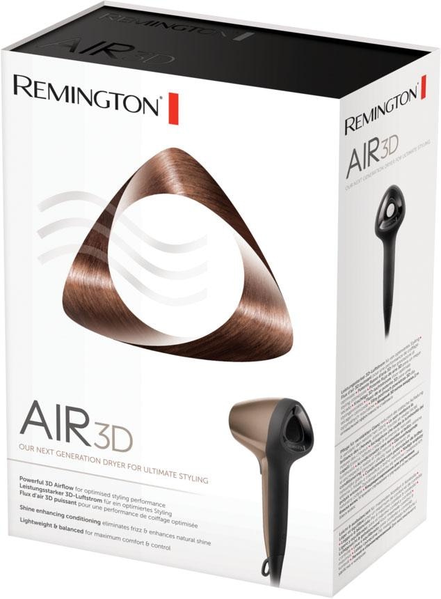 Remington Haartrockner »D7777 Air 3D«, 1800 W, 3 Aufsätze, mit extra Kühltaste