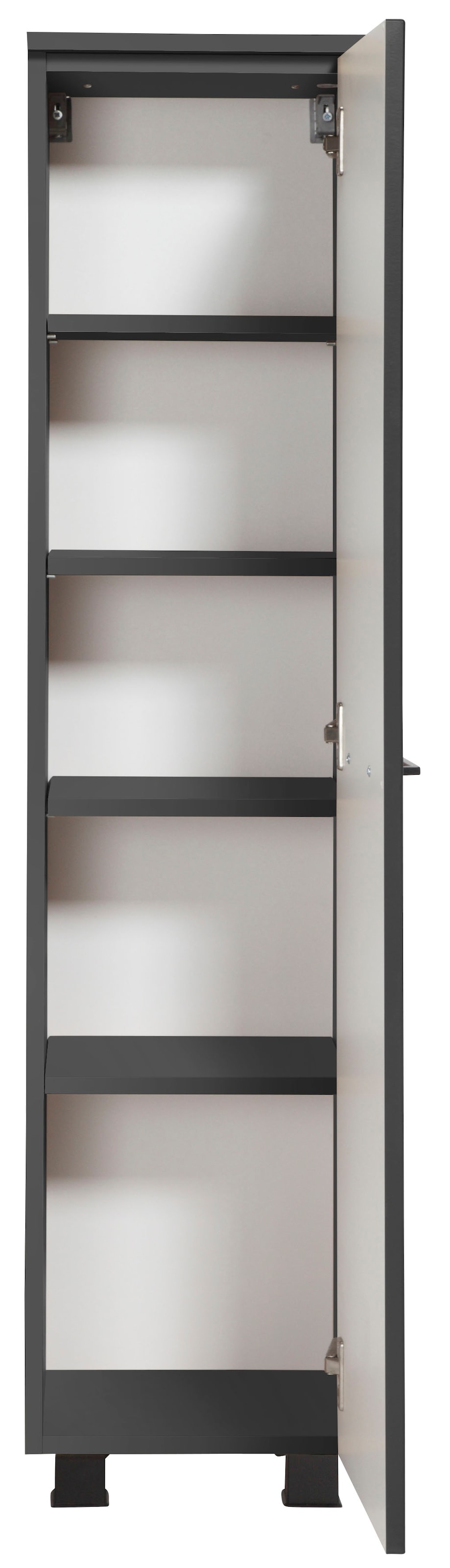 welltime Midischrank »Trento, verschiedene Ausführungen und Farben«, Badmöbel, Breite 30 cm, 1 Tür, Made in Germany