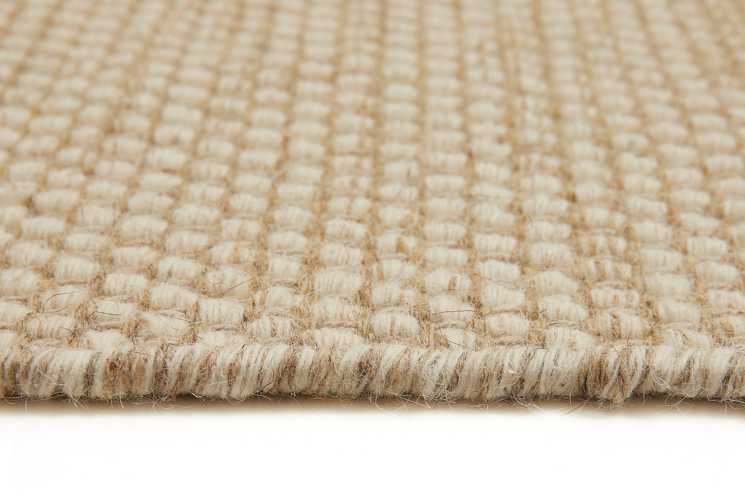 LUXOR living Wollteppich »Visby«, rechteckig, Handweb Teppich, Flachgewebe, handgewebt, reine Wolle