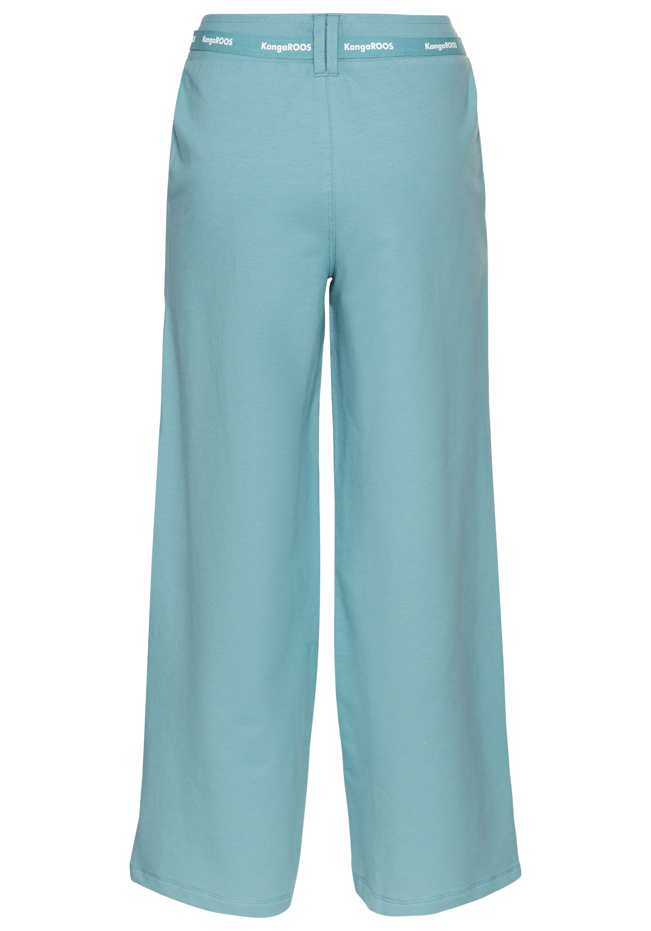 KangaROOS Jerseyhose, mit weitem Bein in Culotte Form