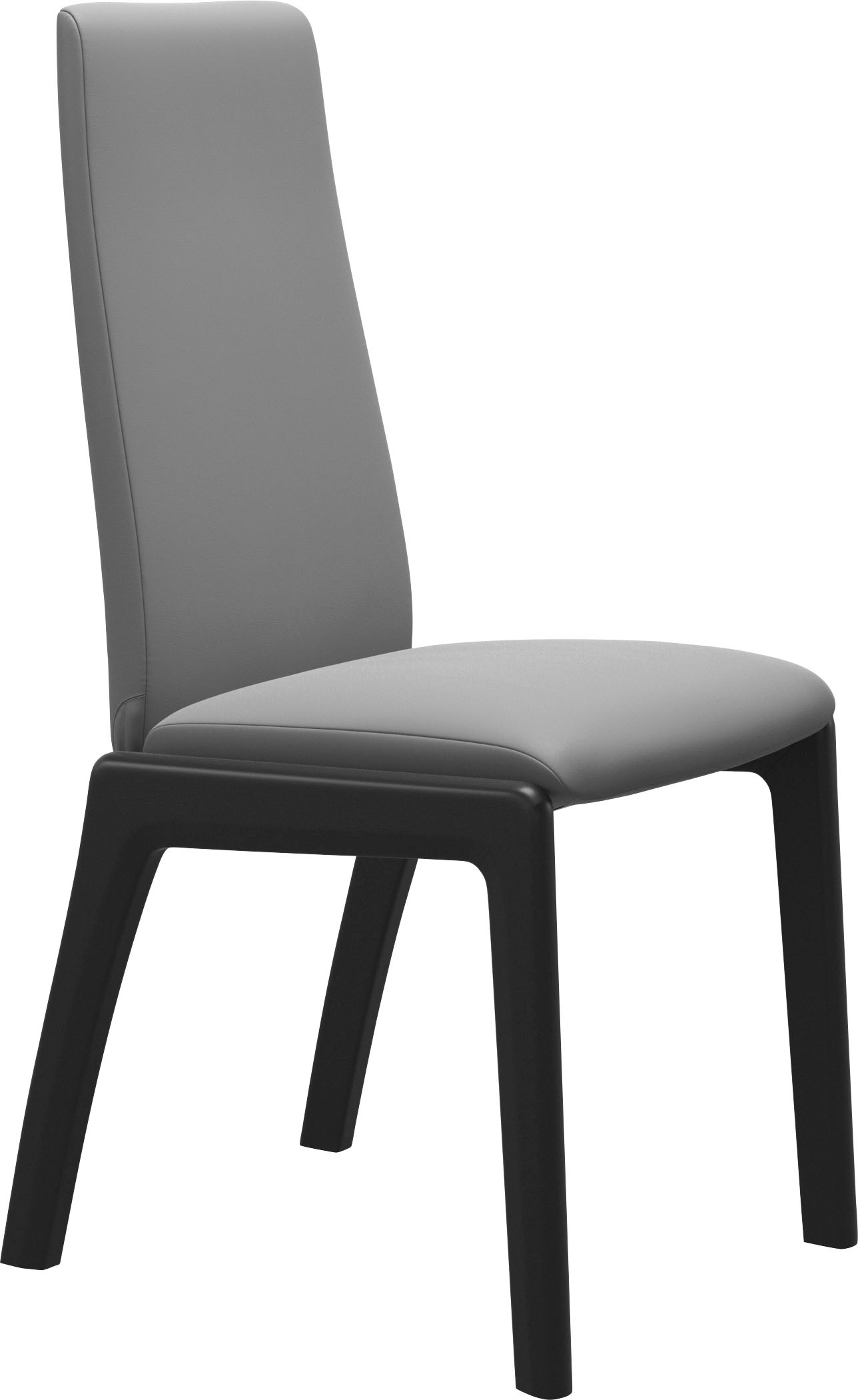 Stressless® Polsterstuhl »Laurel«, Leder BATICK, High Back, Größe M, mit abgerundeten Beinen in Schwarz