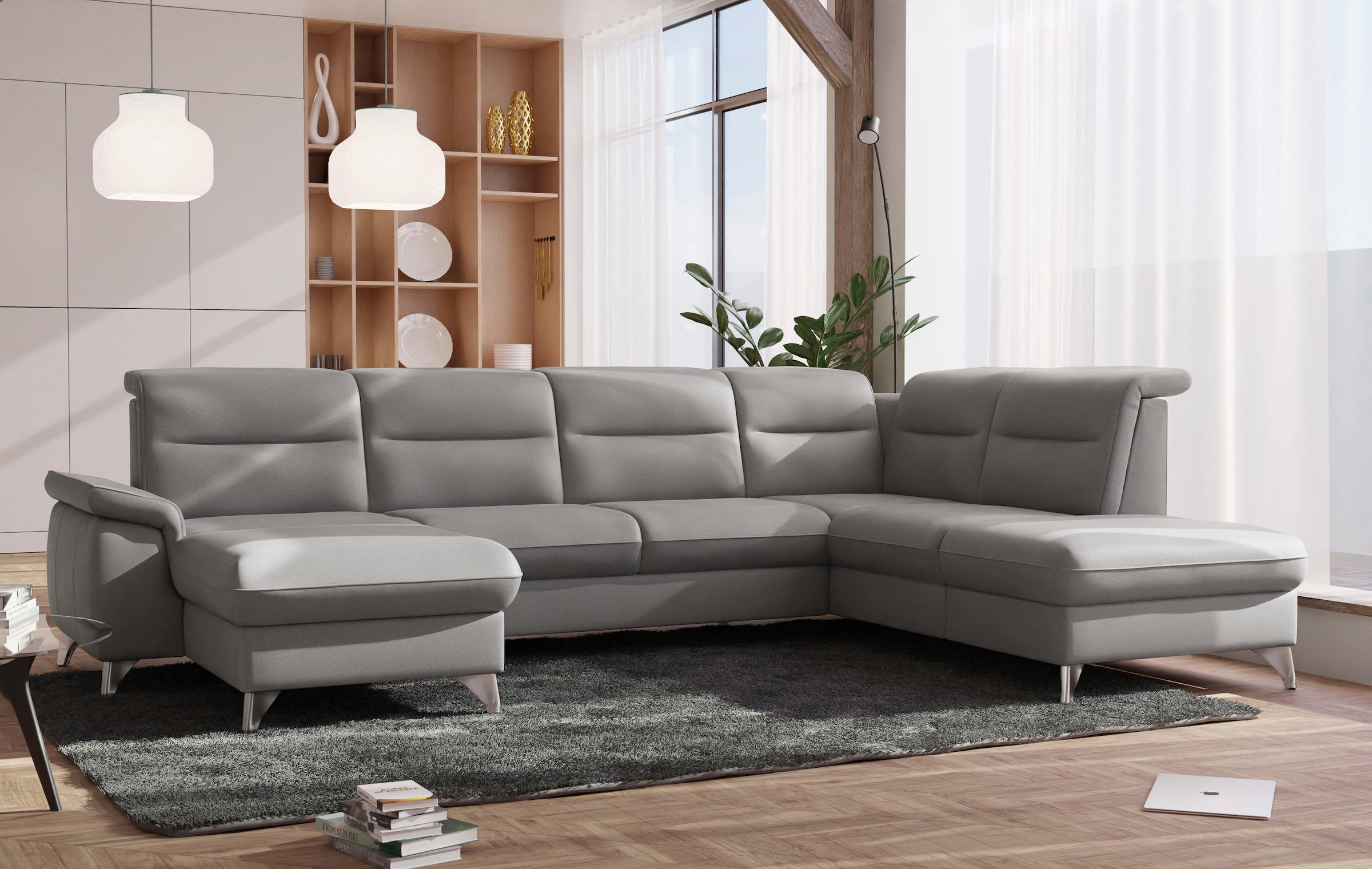 sit&more "Astoria U-Form" wahlweise mit motorischer Relaxfunktion günstig online kaufen