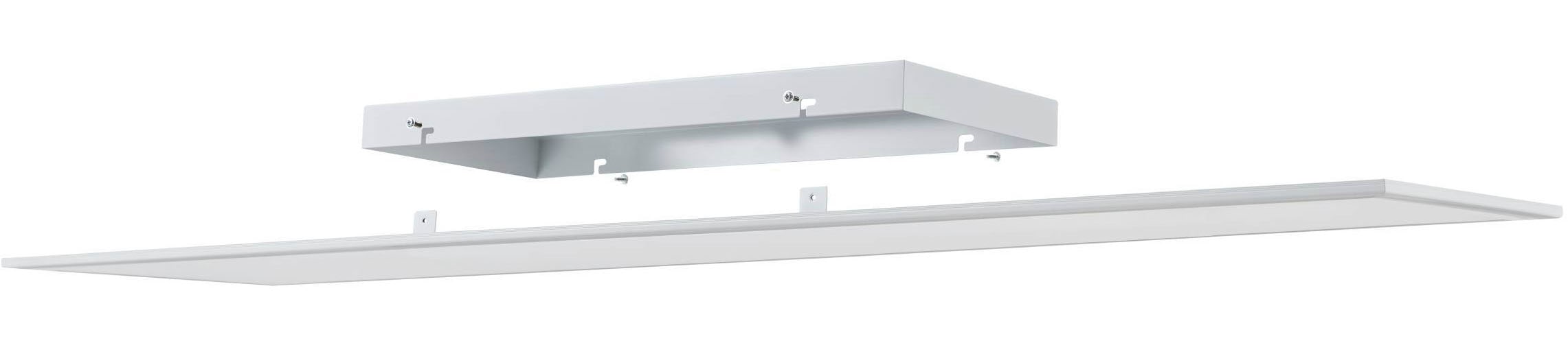 EGLO Deckenleuchte »Salobrena 1 Deckenlampe, Einbaulampe, Aluminium und Kunststoff, Lampe« LED-Modul 1 Stk. Neutralweiß Deckenlampe, Wohnzimmerlampe, Küchenlampe, Bürolampe Weiß, Flurlampe