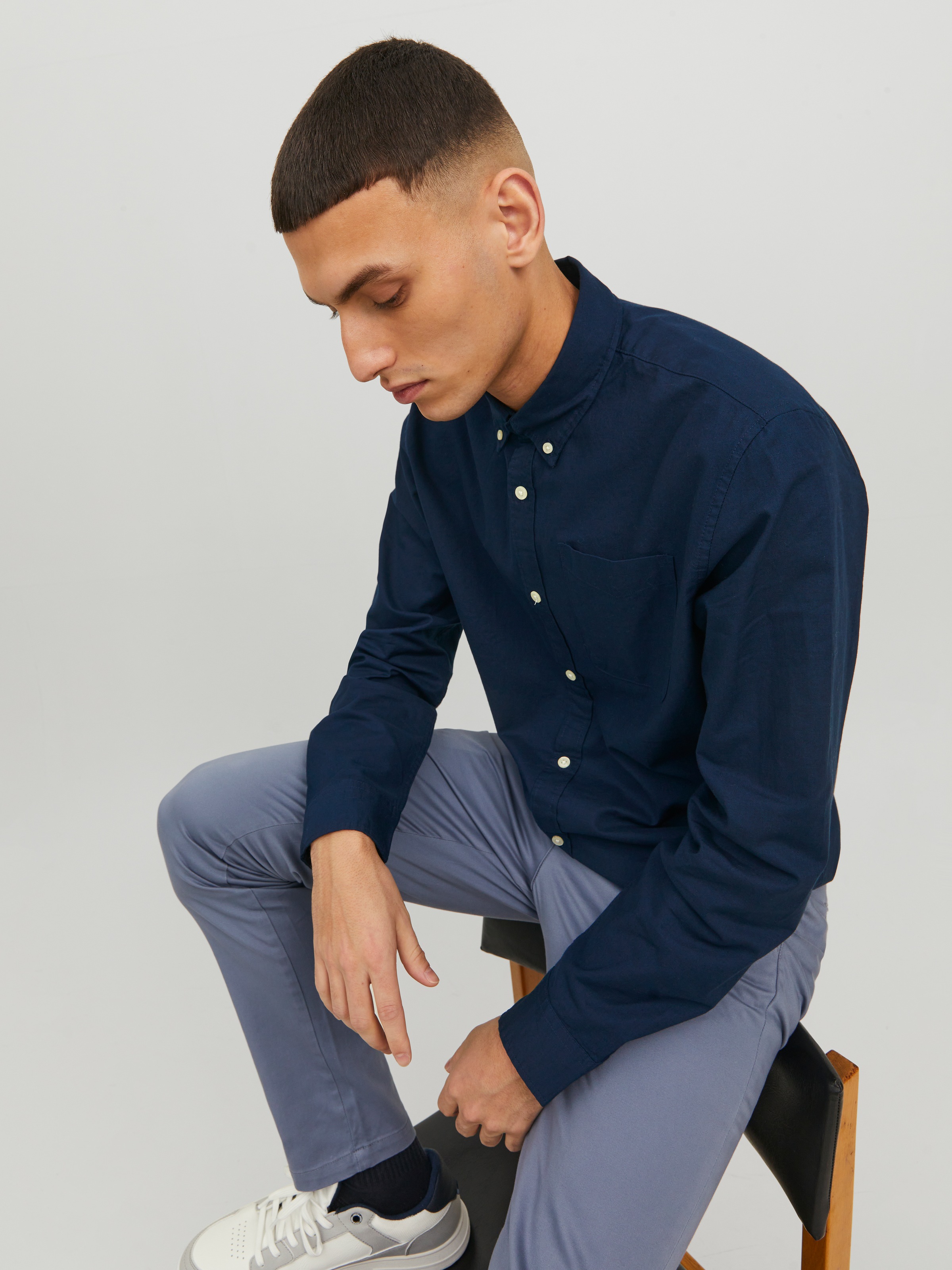 Jack & Jones Langarmhemd »JJEOXFORD SHIRT LS NOOS«