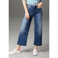 Aniston CASUAL 7/8-Jeans, in Used-Waschung
