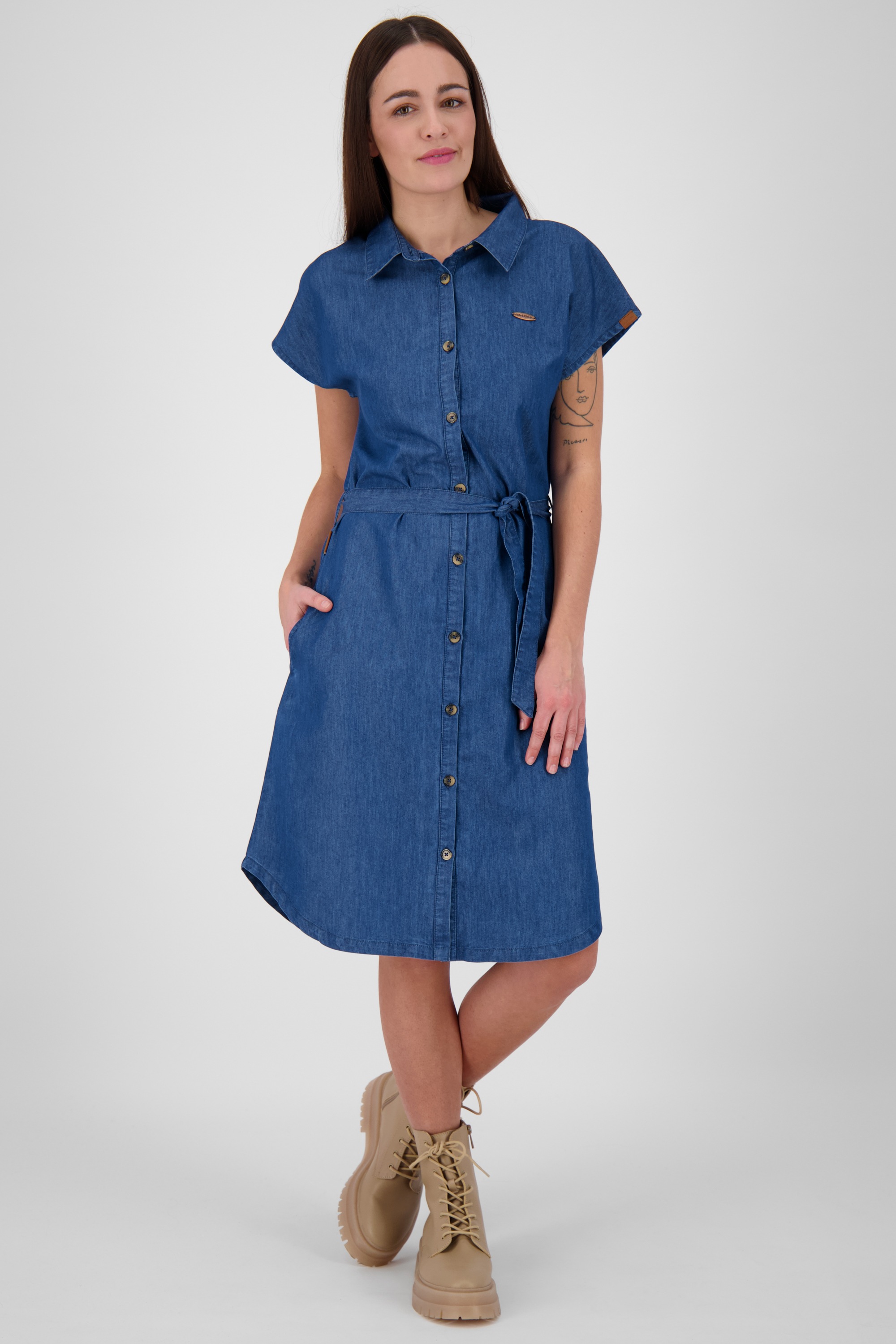 Alife & Kickin Sommerkleid »Damen MaeveAK DNM A«