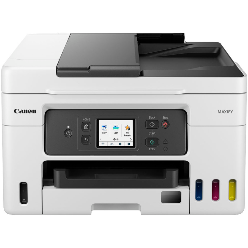 CANON Multifunktionsdrucker »MAXIFY GX4050« 4in1 Tintenstrahl-Multifunktionsgerät mit ADF / niedrigen Druckkosten weiß 18/ 13 ISO-Seiten pro Minute...