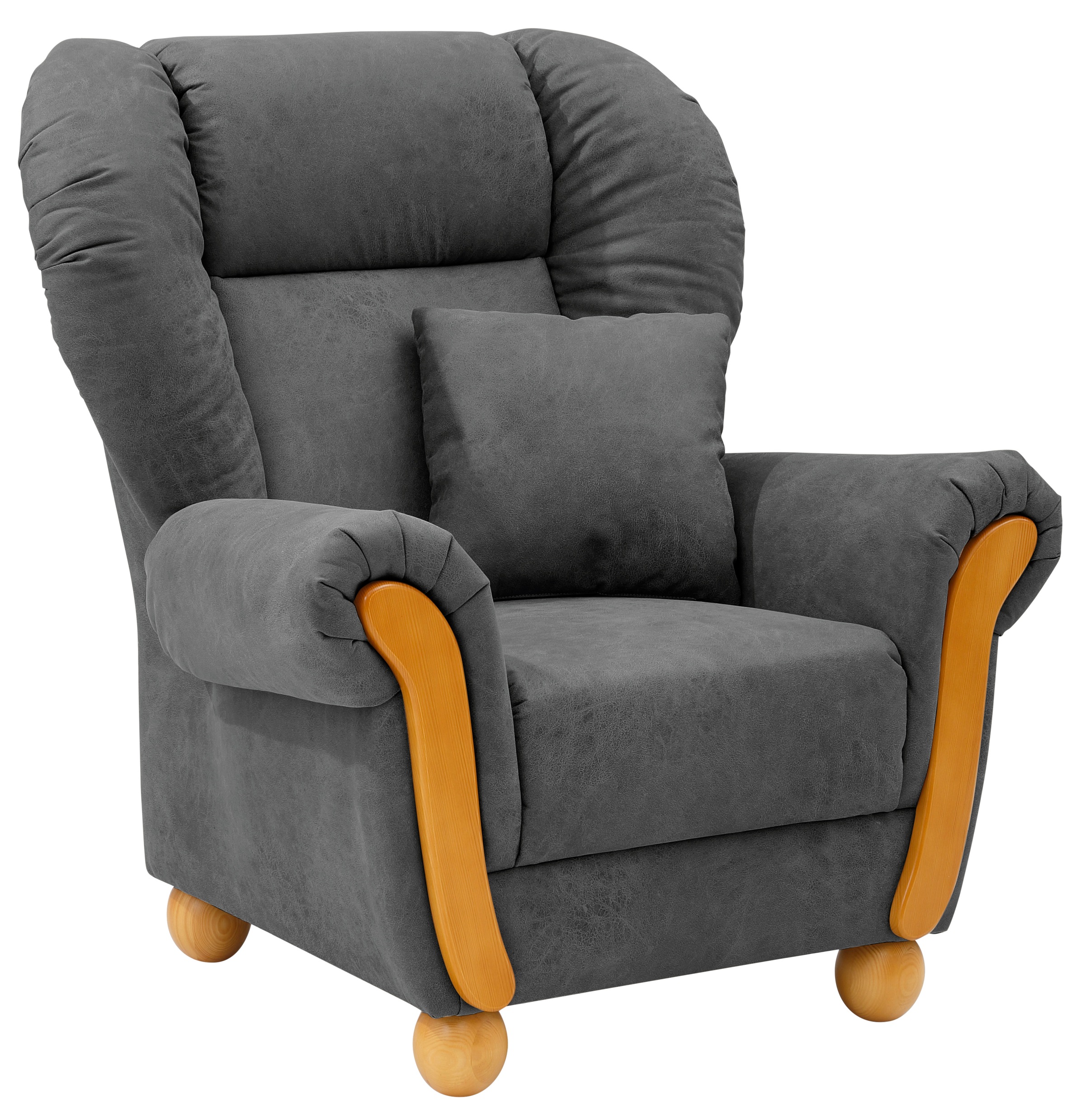 Home affaire Loungesessel "Milano Vintage, Hochlehnsessel, Ohrensessel", ho günstig online kaufen