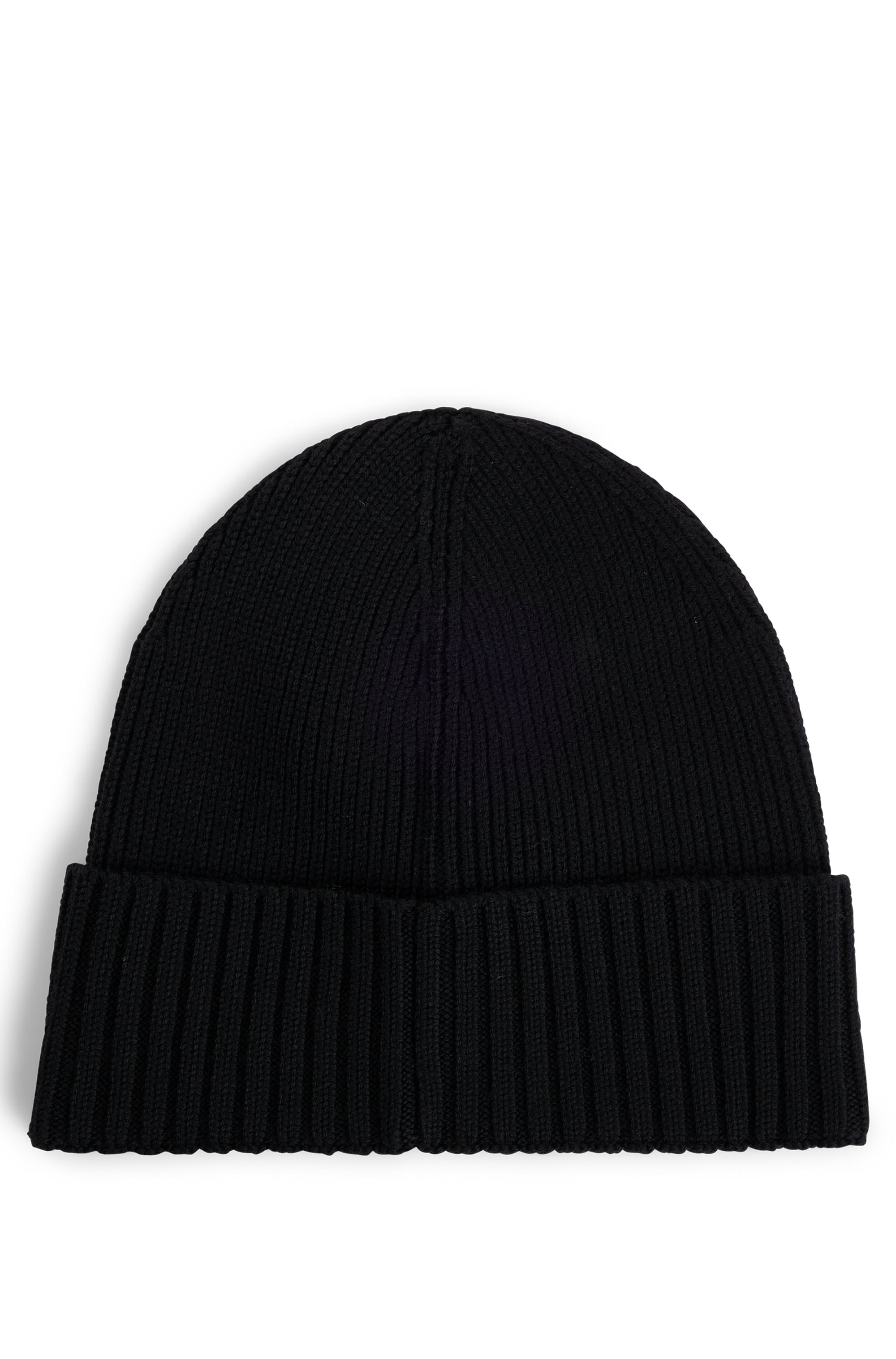 BOSS Beanie »Fati« aus Rippenstrick