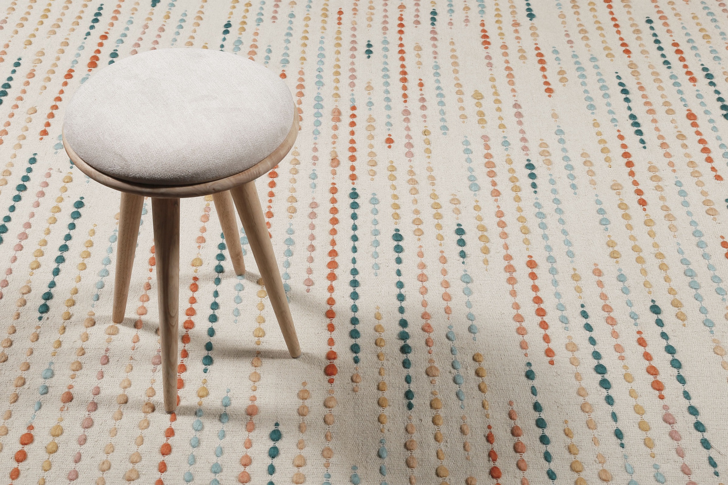 Wecon home Teppich »Maddie«, rechteckig, 11 mm Höhe, handgewebt, robust, strapazierfähig, skandinavisch, Naturfaser