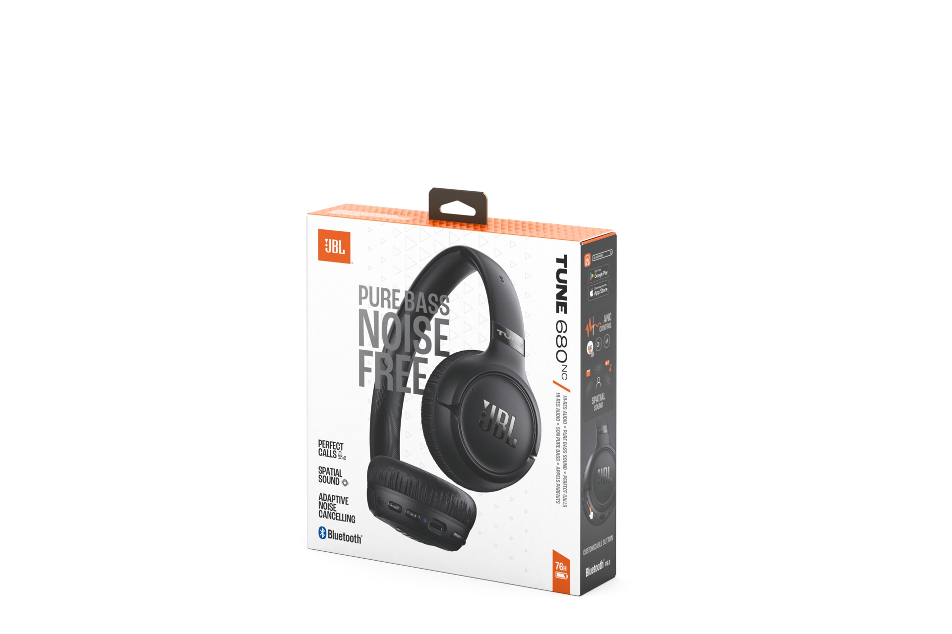 JBL On-Ear-Kopfhörer »Tune 680NC« A2DP Bluetooth Active Noise Cancelling (ANC) | Freisprechfunktion Kabelloser On-Ear-Kopfhörer mit Noise-Cancelling