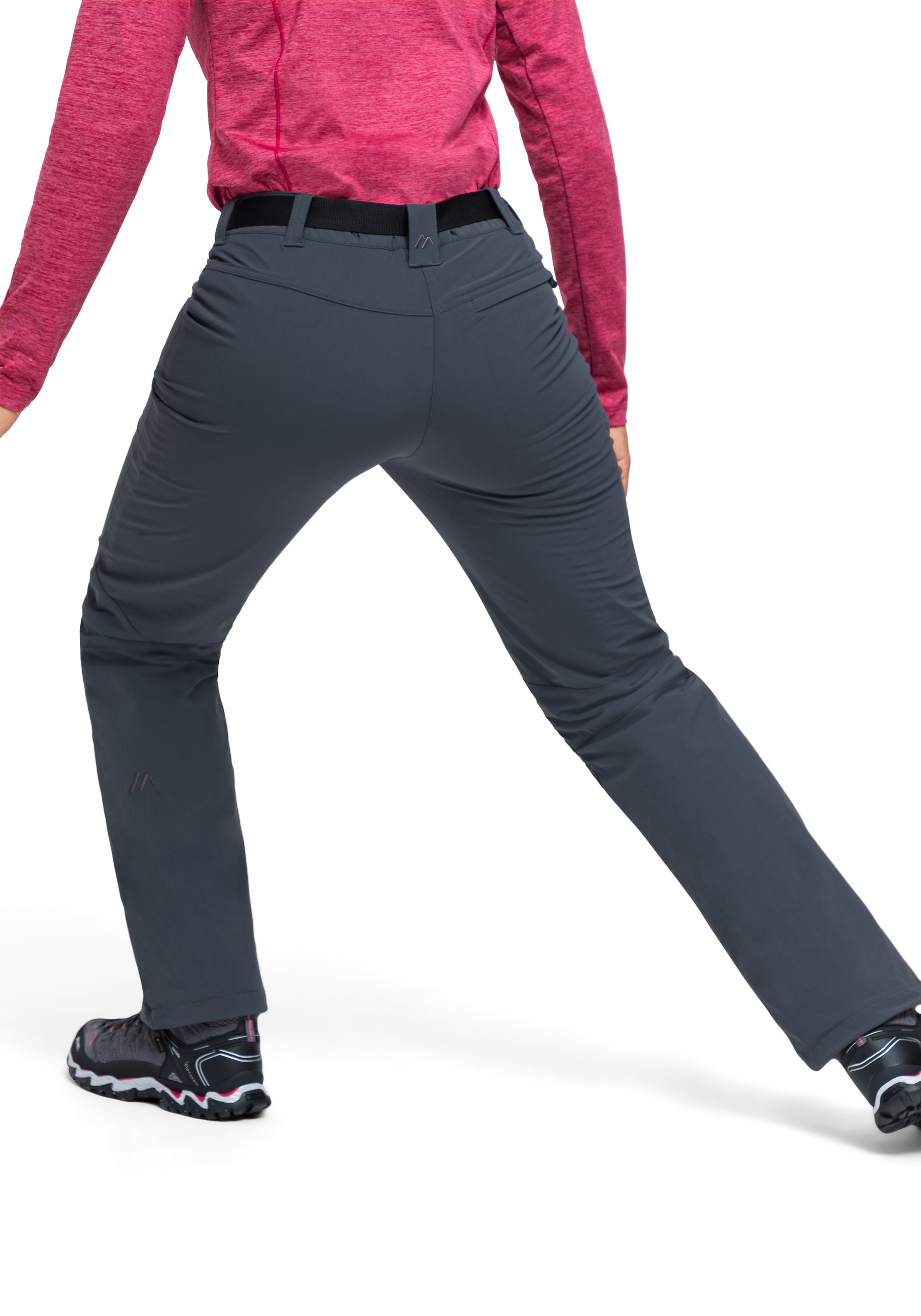 Maier Sports Funktionshose »Rechberg«  Damen Outdoorhose gefüttert, Wanderhose mit 4 RV-Taschen, Regular Fit