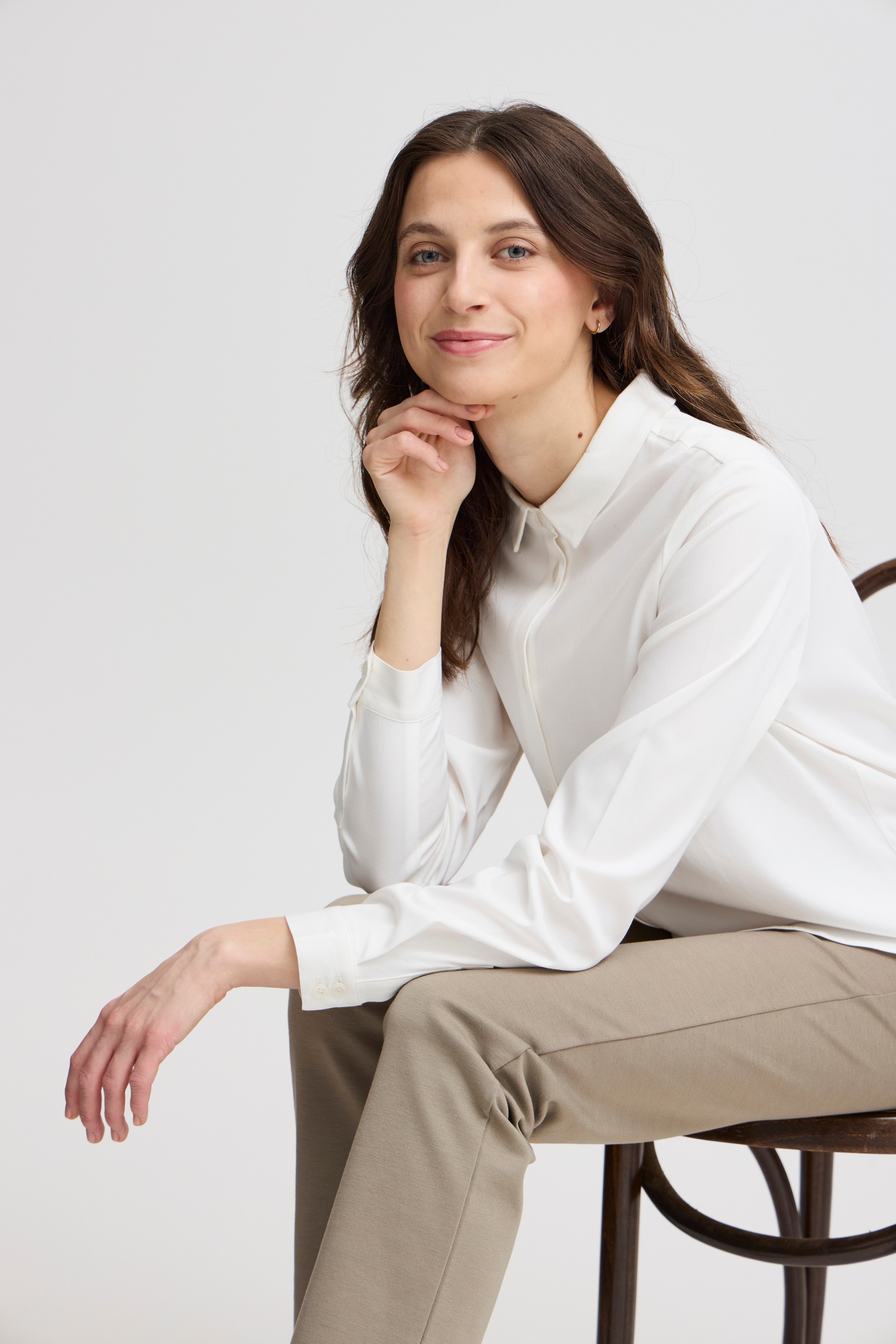fransa Langarmhemd »Langarm FRJUSTINA«