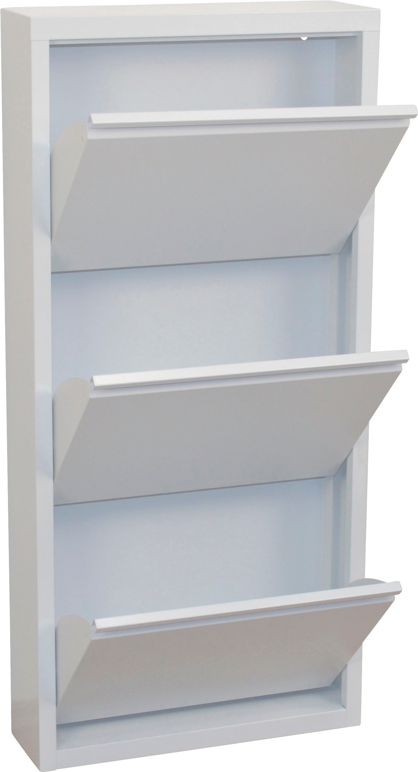 INOSIGN Schuhschrank »Melika«, aus Metall, 3 Schuhklappen, Höhe 113,5 cm