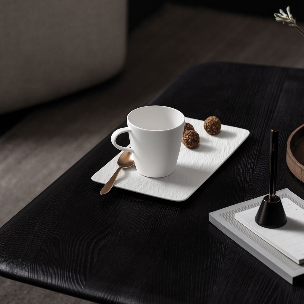 Villeroy & Boch Becher »Kaffeebecher Manufacture Rock Blanc 290 ml 6er Set günstig online kaufen