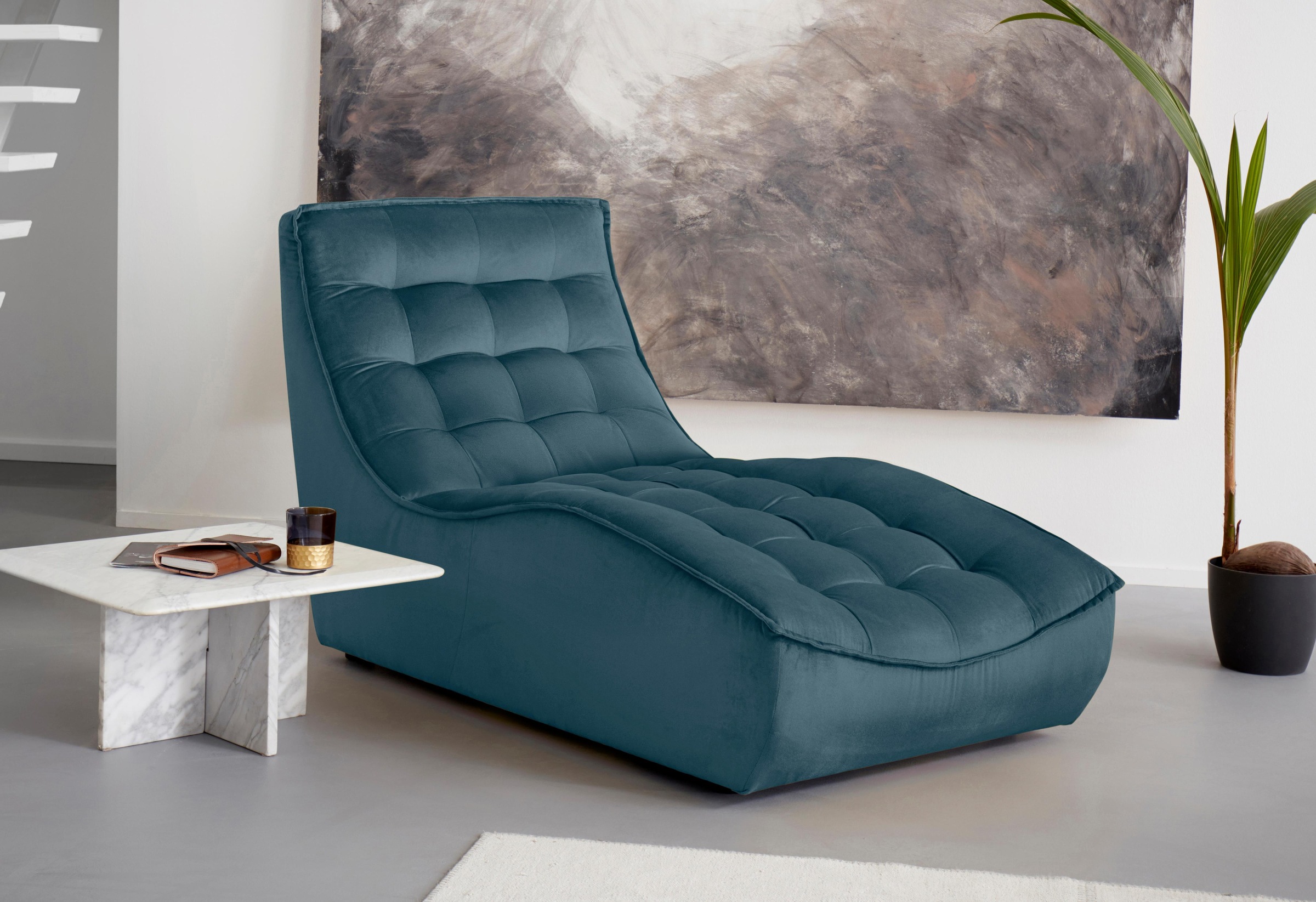 CALIA ITALIA Chaiselongue »Banjo, Designsofa, erstklassiger Sitzkomfort, al günstig online kaufen