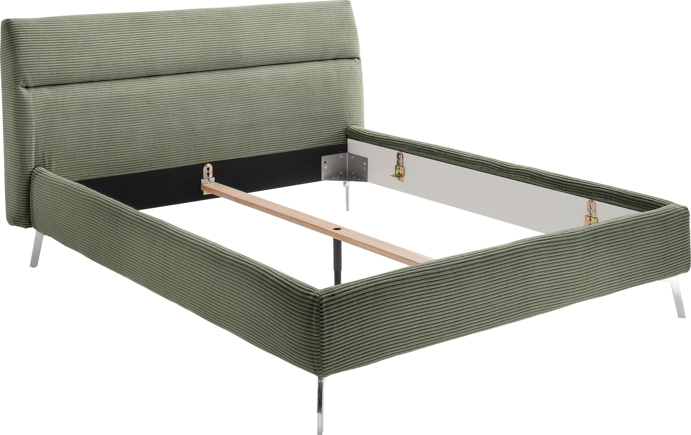 Home affaire Polsterbett »Elvo, weichgepolstertes Kopfteil, wahweise Überlä günstig online kaufen
