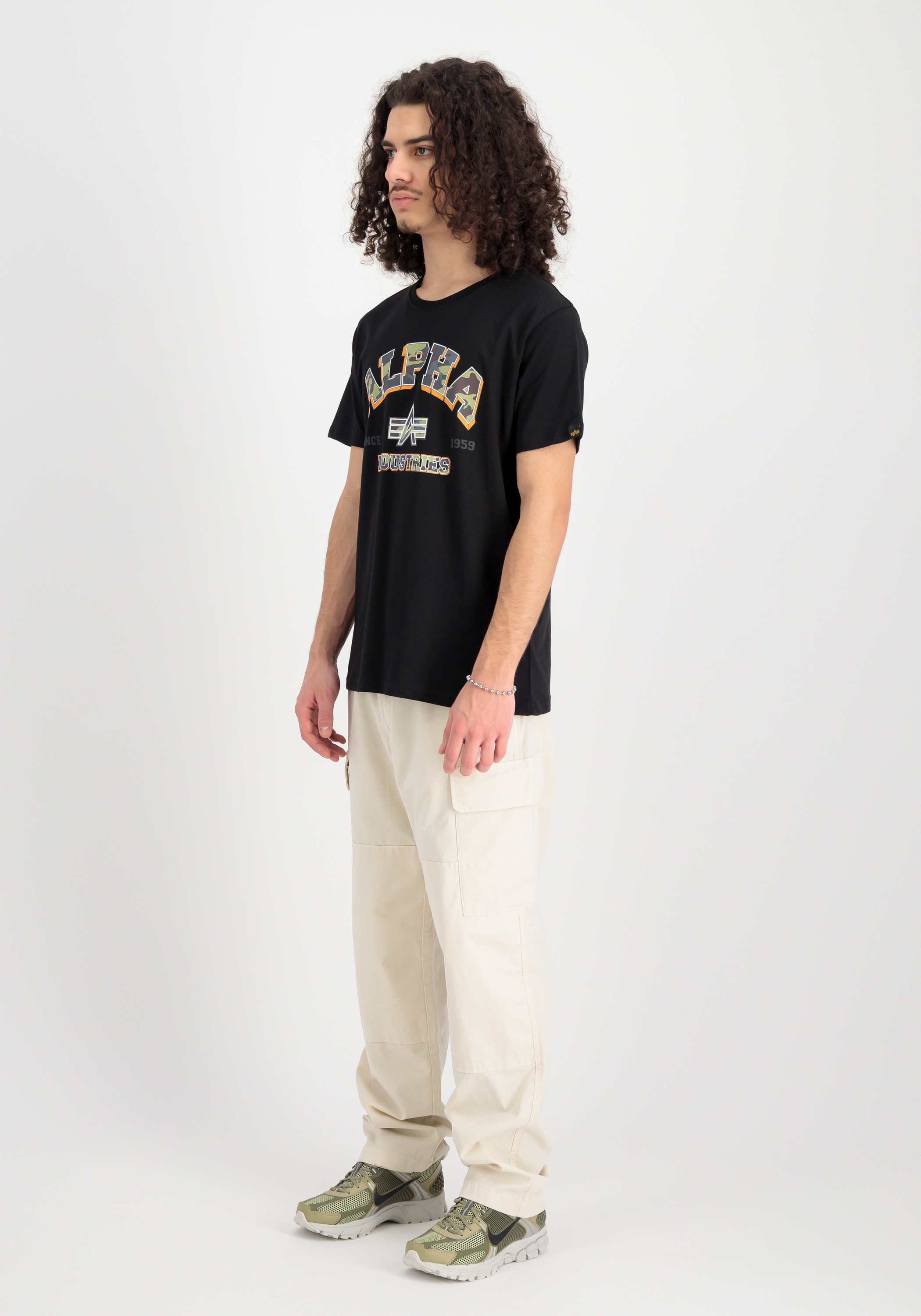 Alpha Industries T-Shirt »Alpha Industries Men - T-Shirts College Camo T«