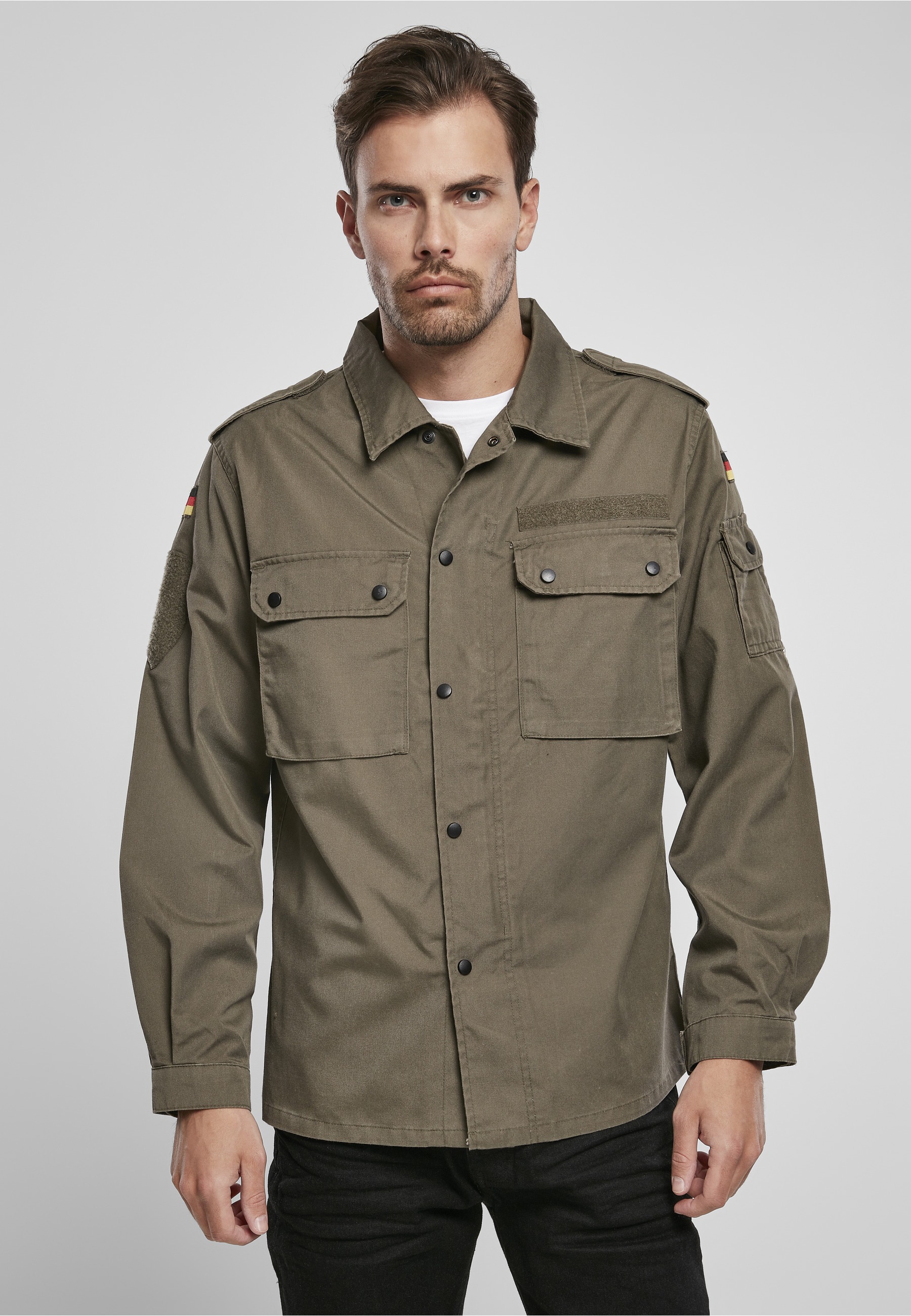 Brandit Kurzmantel »Brandit Herren BW Feldbluse«