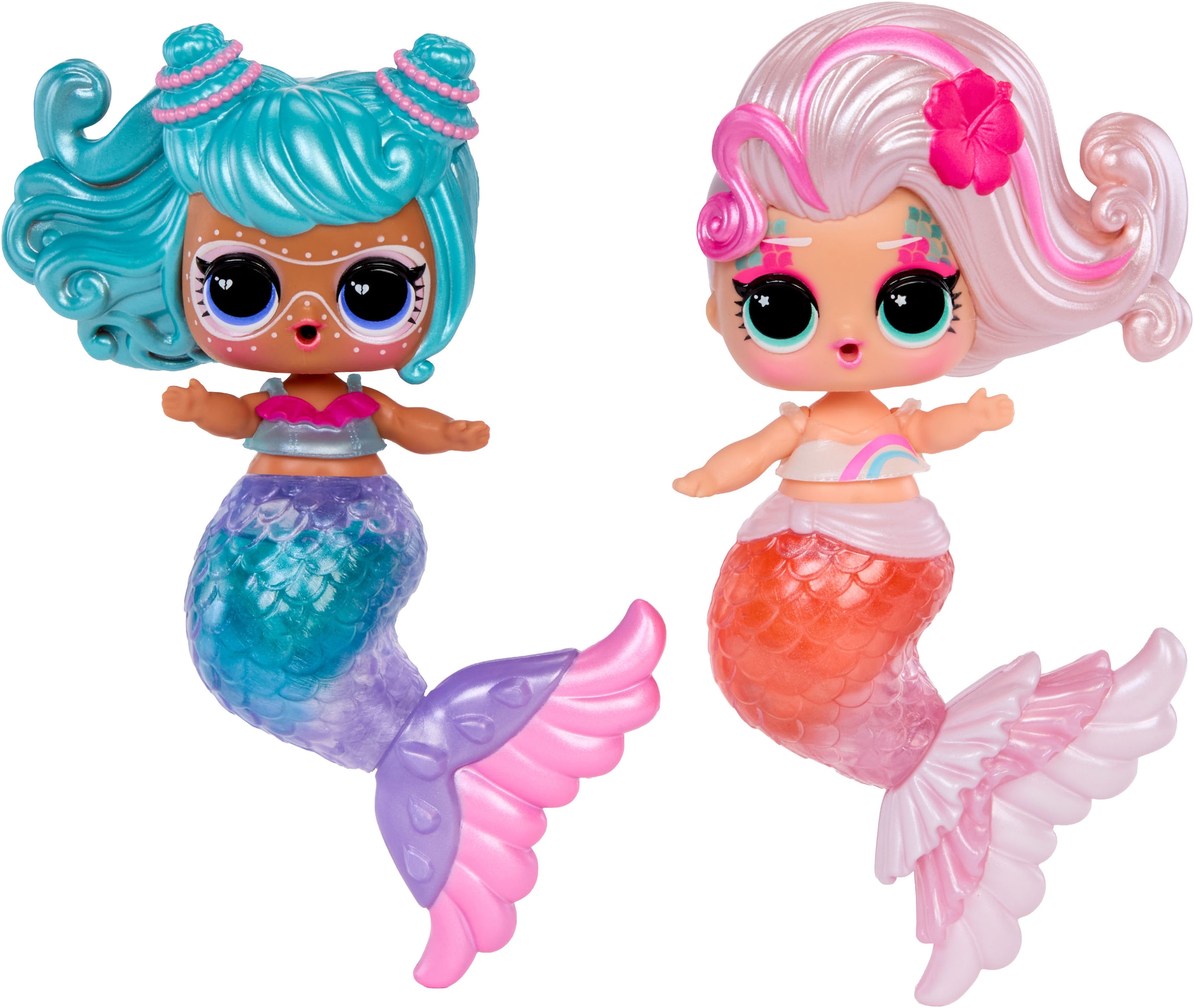 L.O.L. SURPRISE! Anziehpuppe »L.O.L. Surprise Mermaids! Makeover Magic Tots« Sortierte Lieferung - Abbildungen dienen als Beispiele!