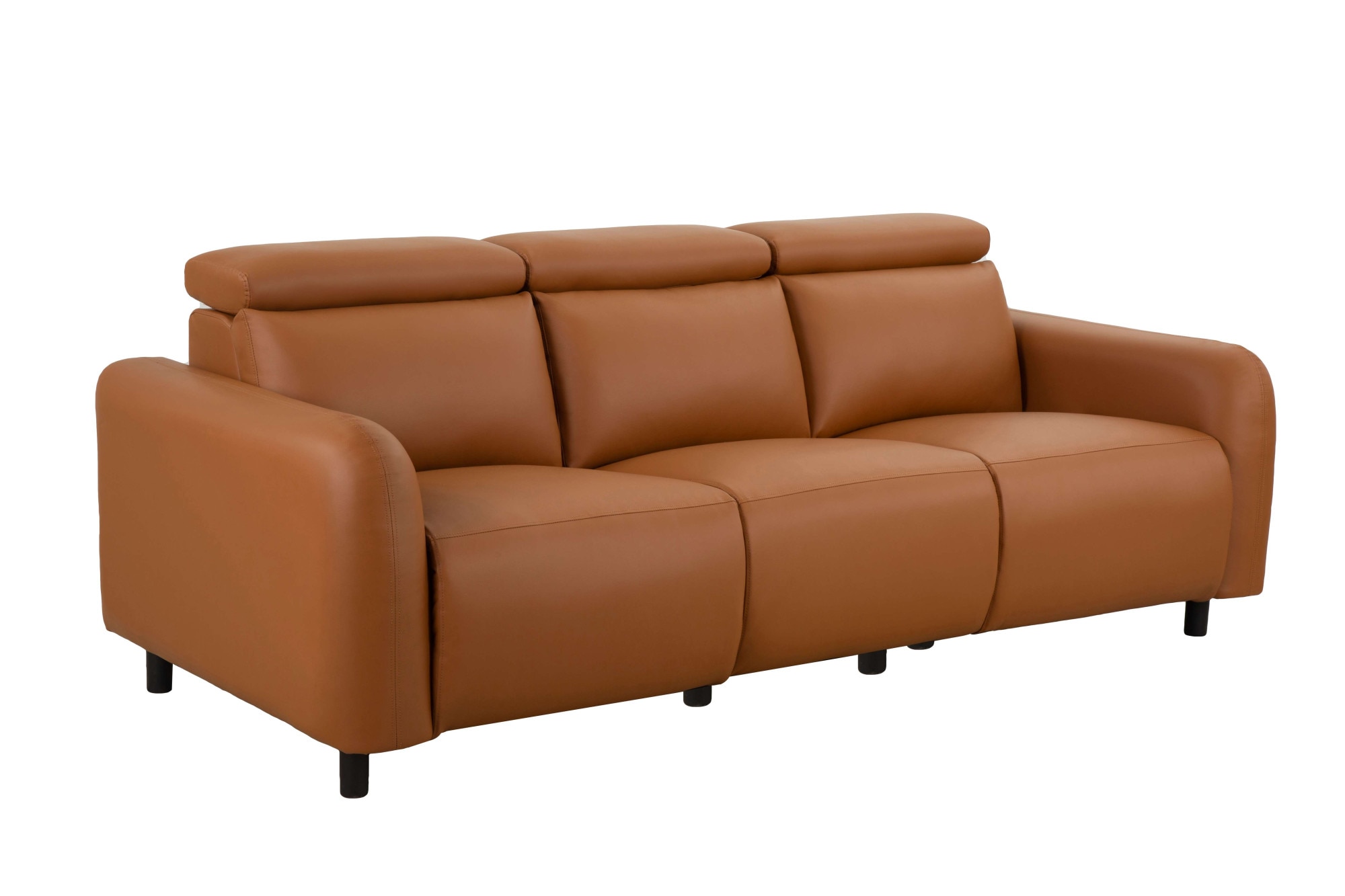 Home affaire 3-Sitzer »SKAANE Kunstleder, 229 cm, manuelle-u. elektrische Relaxfunktion«, Relax-Funktion in 2 Sitzen, Kopfteilverstellung, Federkernpolsterung
