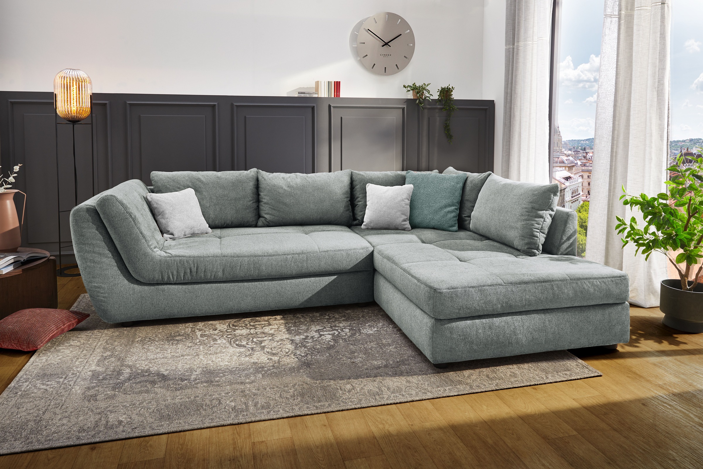 Jockenhöfer Gruppe Ecksofa »Rascasse, L-Form, Rampenotik im modernen Design günstig online kaufen
