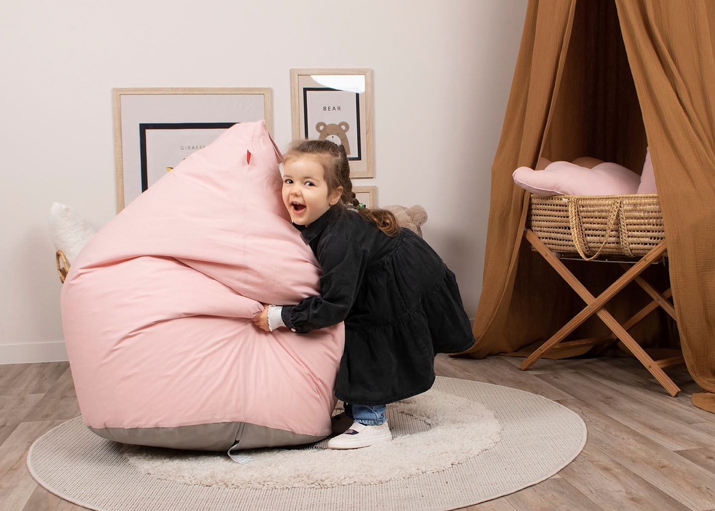 Knorrtoys® Sitzsack »Jugend, rosa«, 75 x 100 cm; Made in Europe bequem und  schnell bestellen