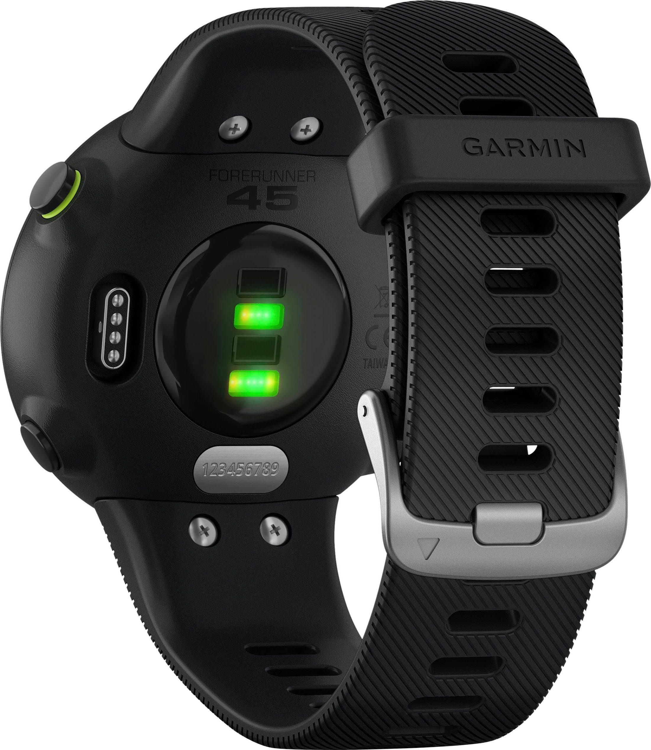 3. Bild von Garmin Smartwatch »Forerunner 45, Silikon-Armband 20mm«, (2,63 cm / 1,04 Zoll), GPS-Laufuhr)