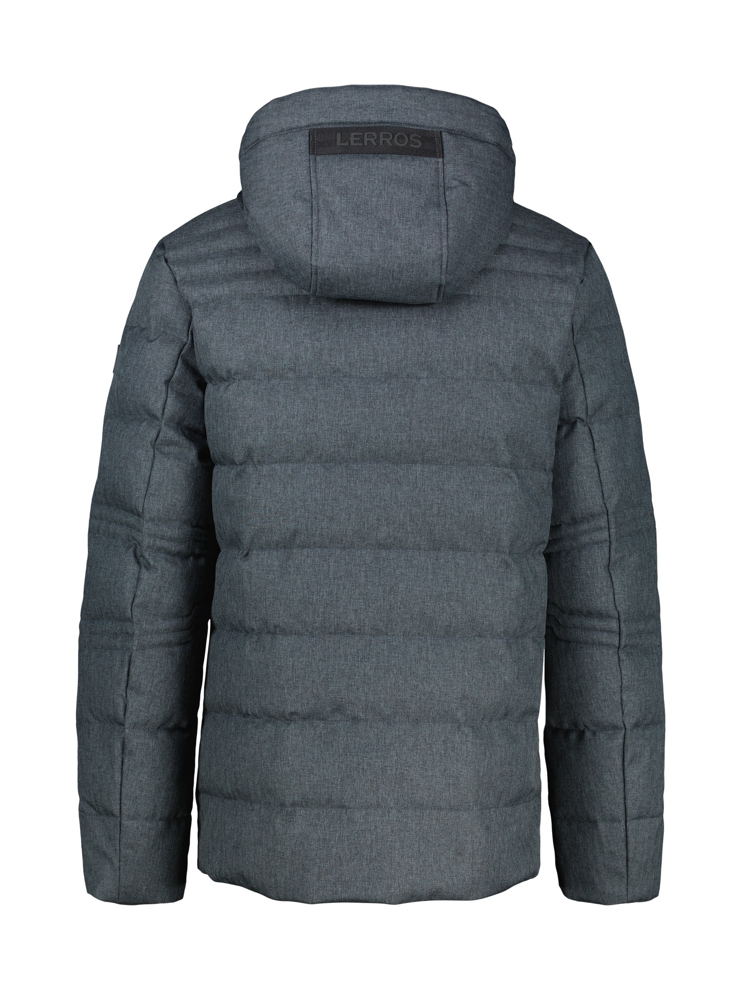 LERROS Steppjacke »LERROS Herren Fieldjacket in Woll-Optik«, mit Kapuze, Wasser- und windabweisend, atmungsaktiv