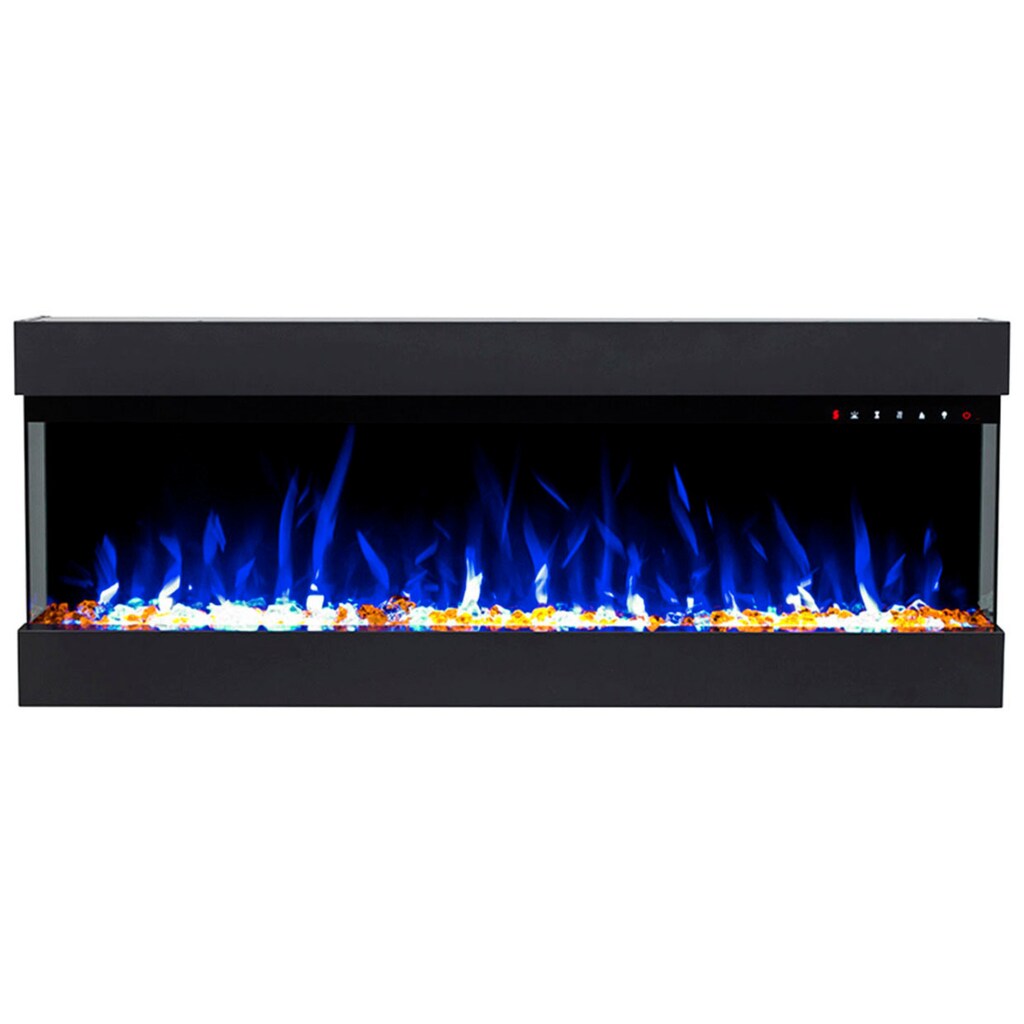 GLOW FIRE Elektrokamin »Insert 50«, täuschend echte Flamme - Multicolor LED-Technik, Heizfunktion 1600W