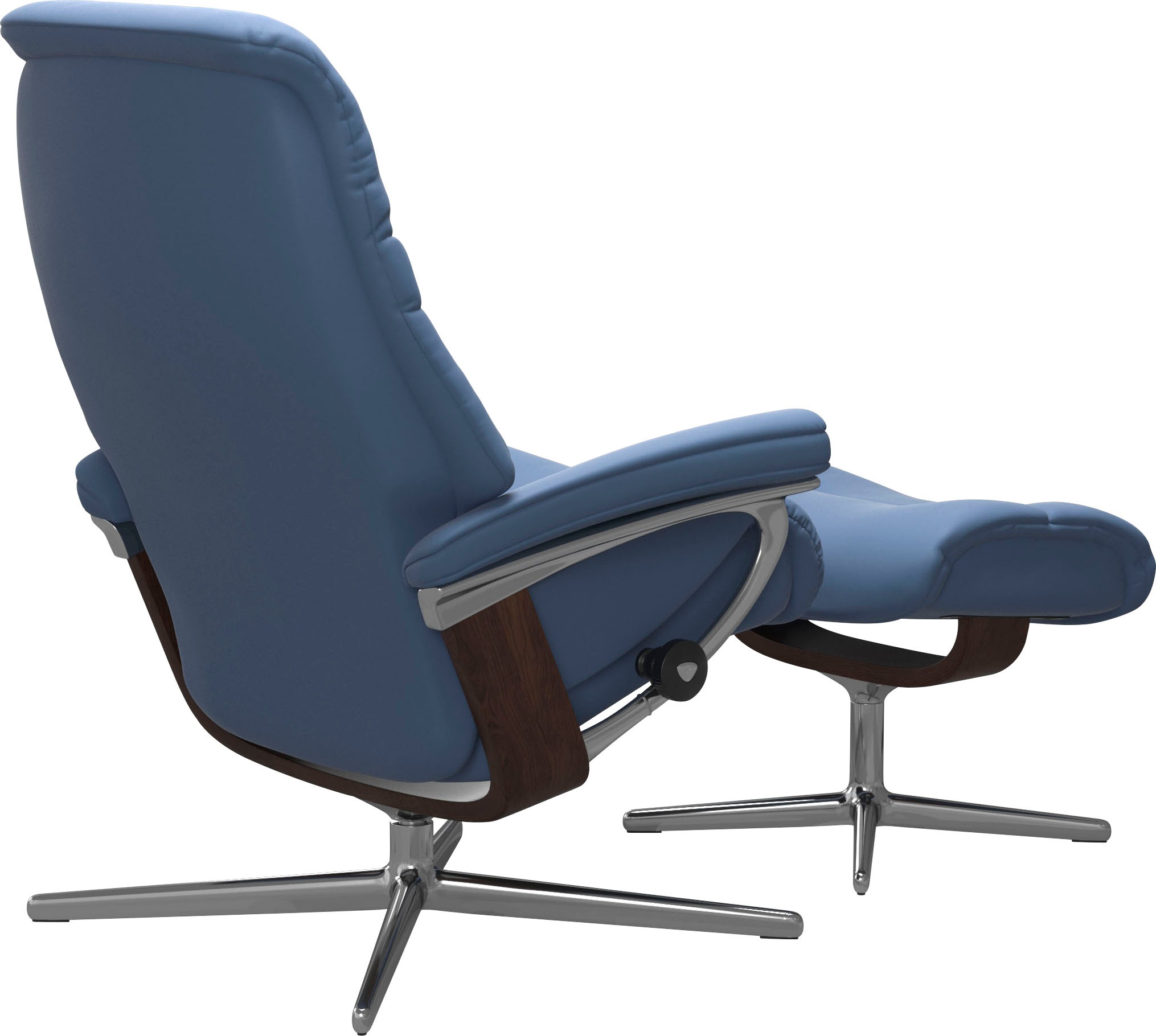 Stressless® Relaxsessel »Sunrise«, mit Cross Base, Größe S, M & L, Holzakzent Braun