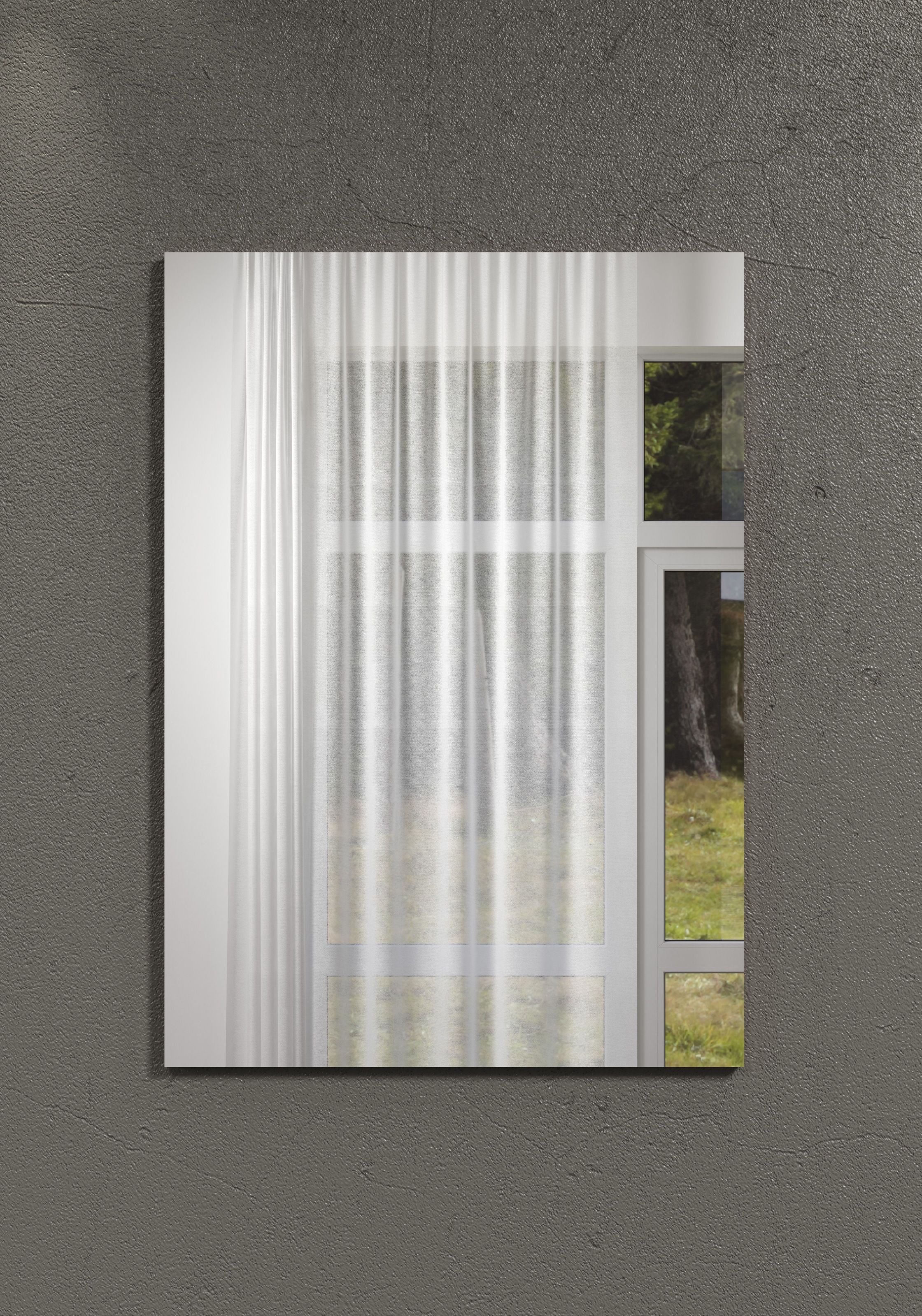 PLACES OF STYLE Garderobenspiegel »Tarragona« Wandspiegel mit Rahmen - (B/T günstig online kaufen