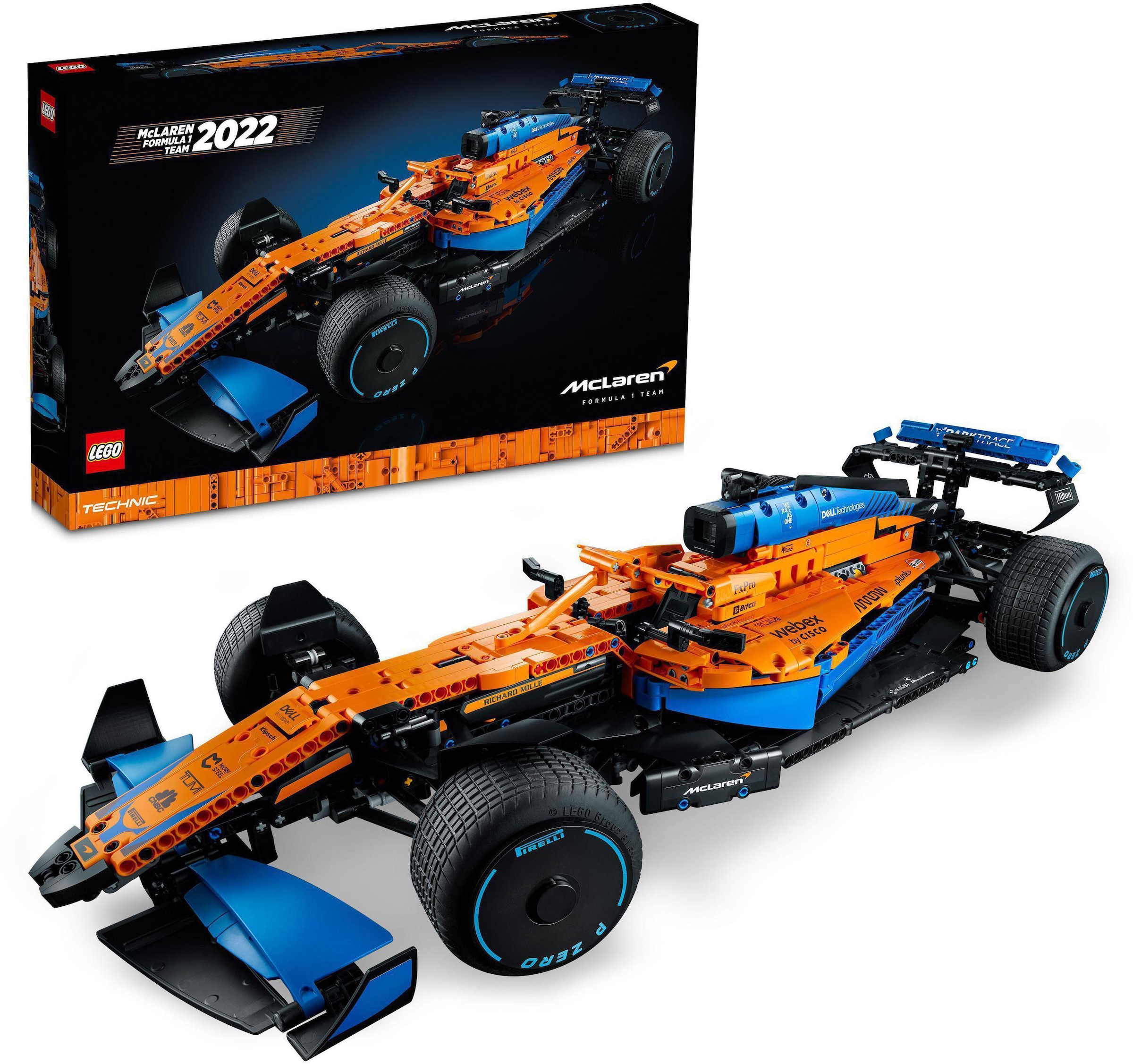 Konstruktionsspielsteine »McLaren Formel 1™ Rennwagen (42141), LEGO® Technic«, (1432...