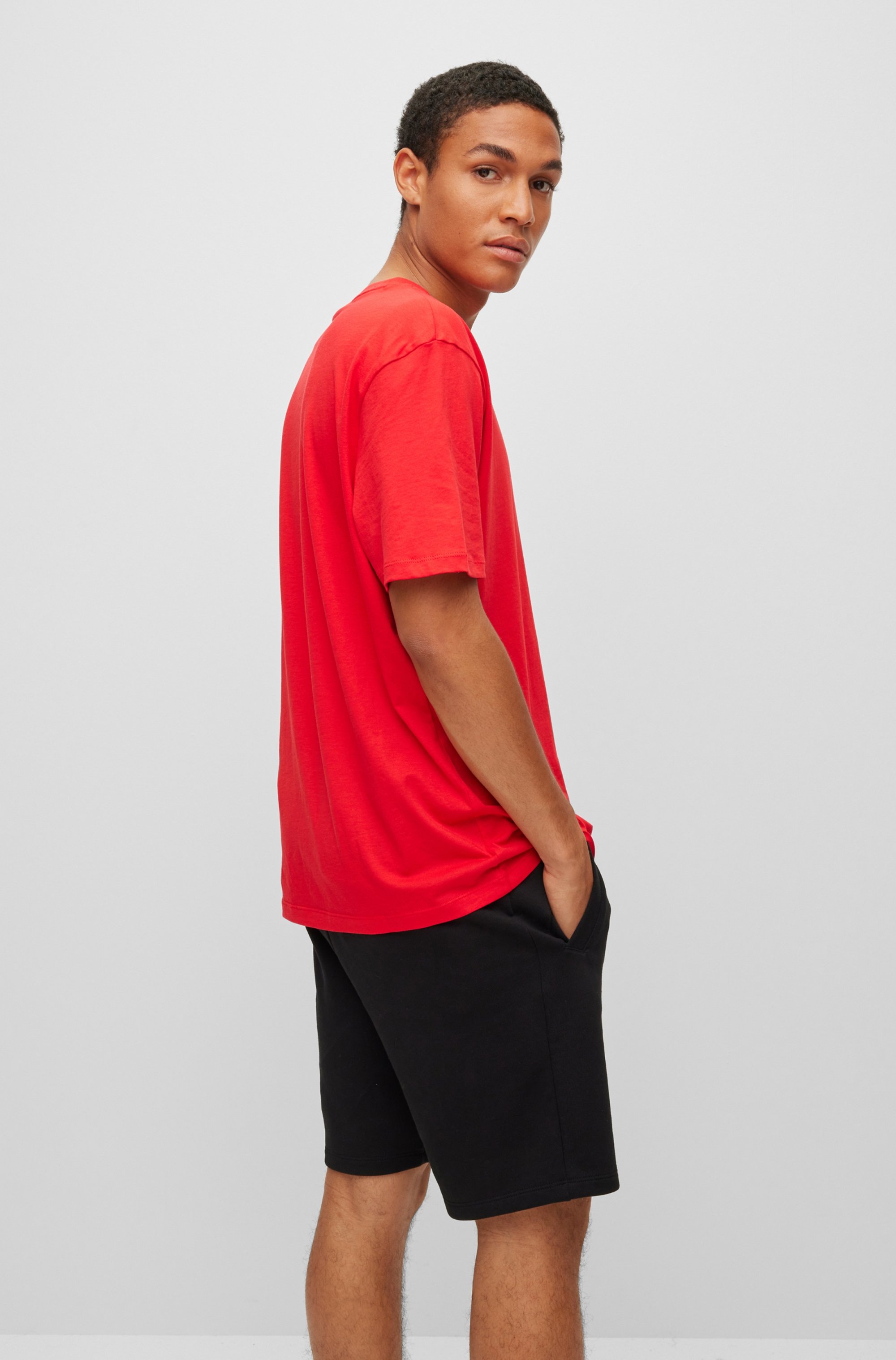 HUGO T-Shirt »Dero« Rundhalsausschnitt, Regular Fit, Basic Must Have